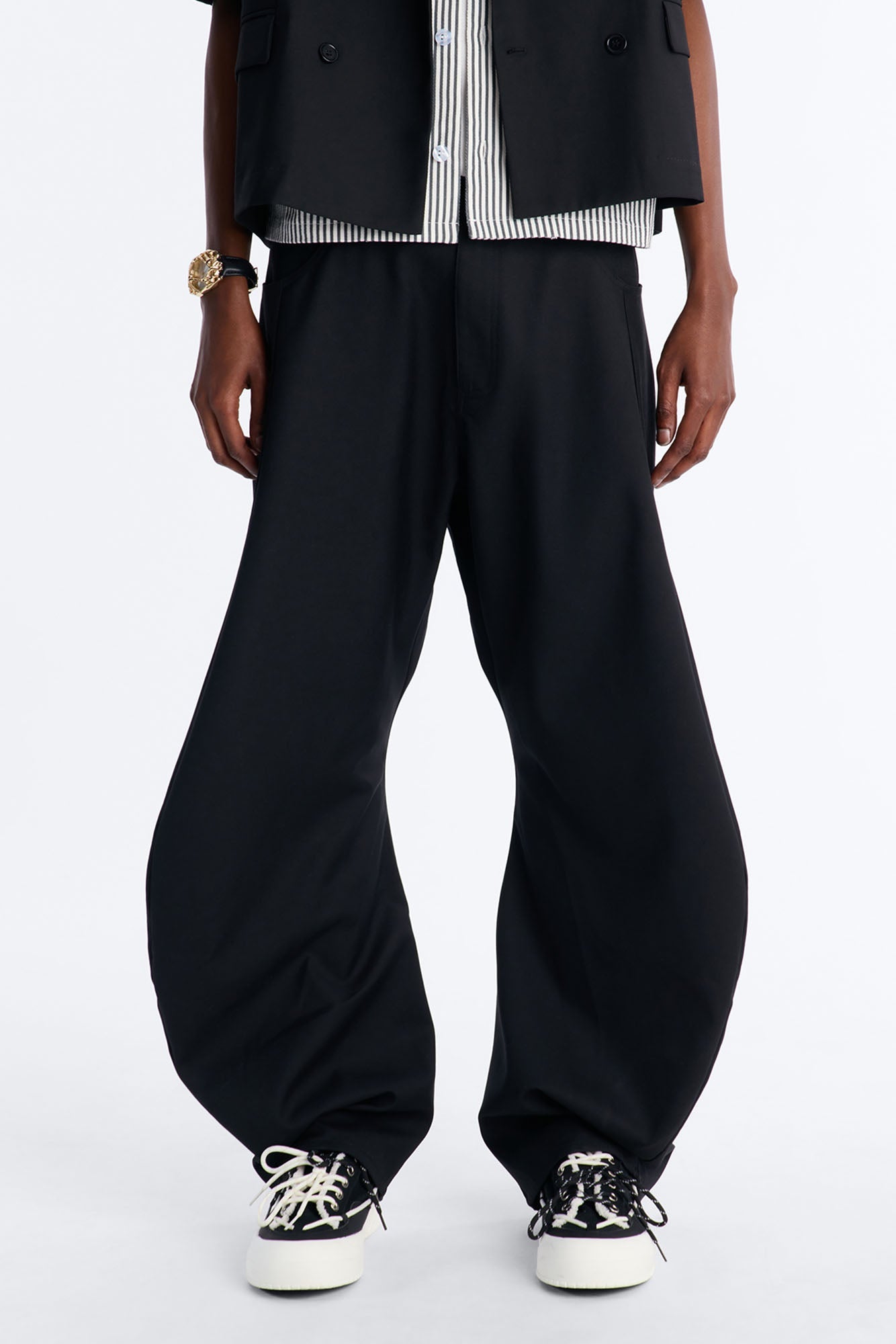 Baggy Icon Quad Trouser - Black