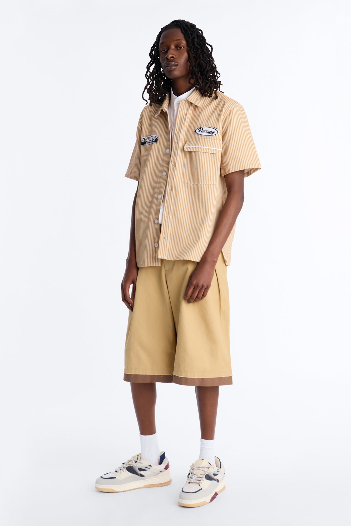 Visionary Service Mechanic Shirt - Tan