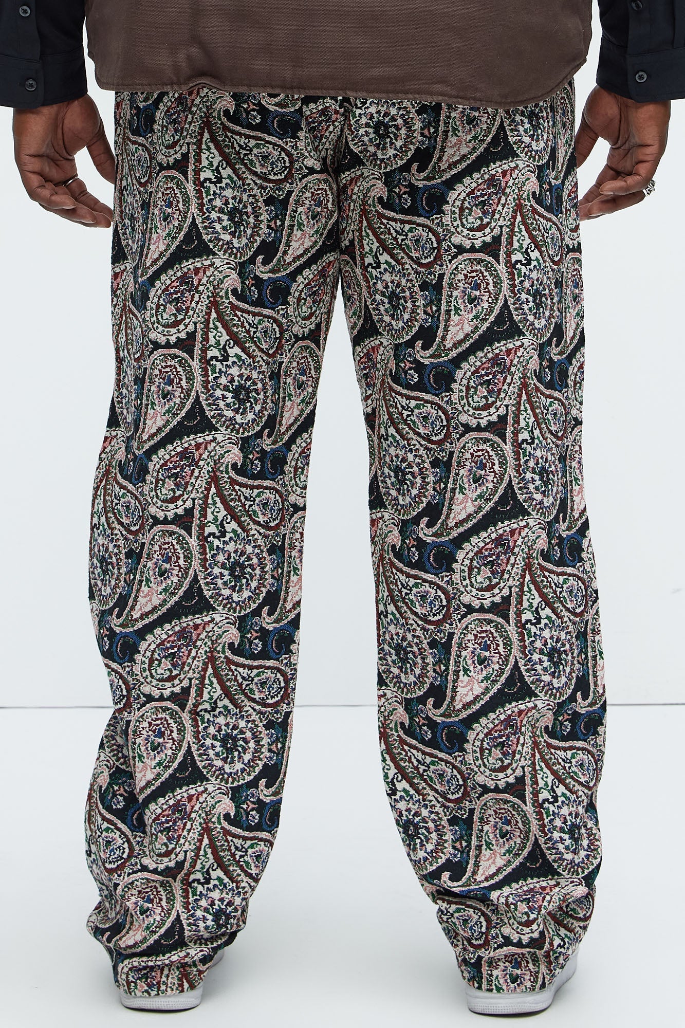Straight Patch It Up For Me Pants - Multi Color