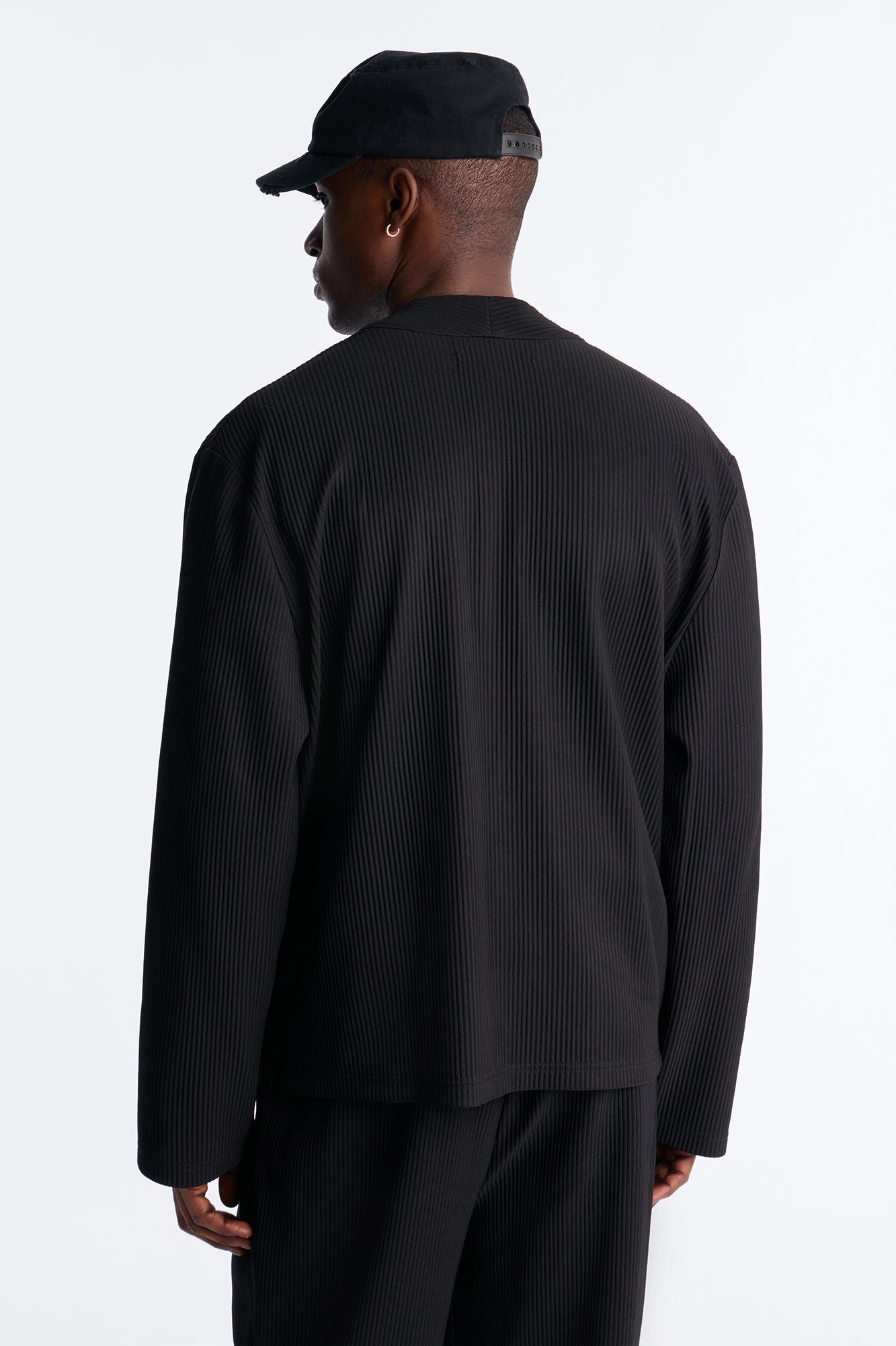 Show Up Shawl Collar Blazer - Black