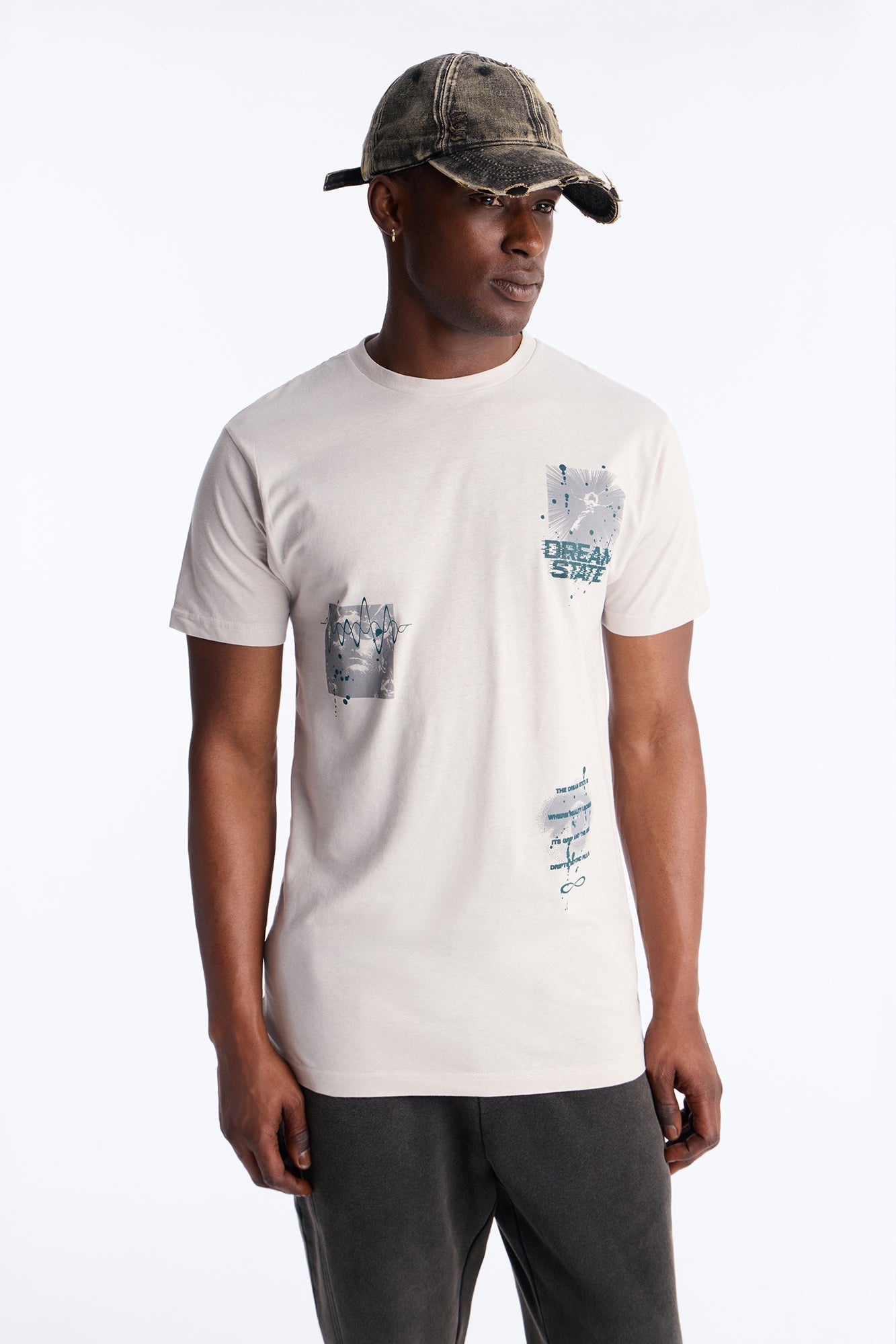 Beyond Your Dreams Short Sleeve Tee - Grey