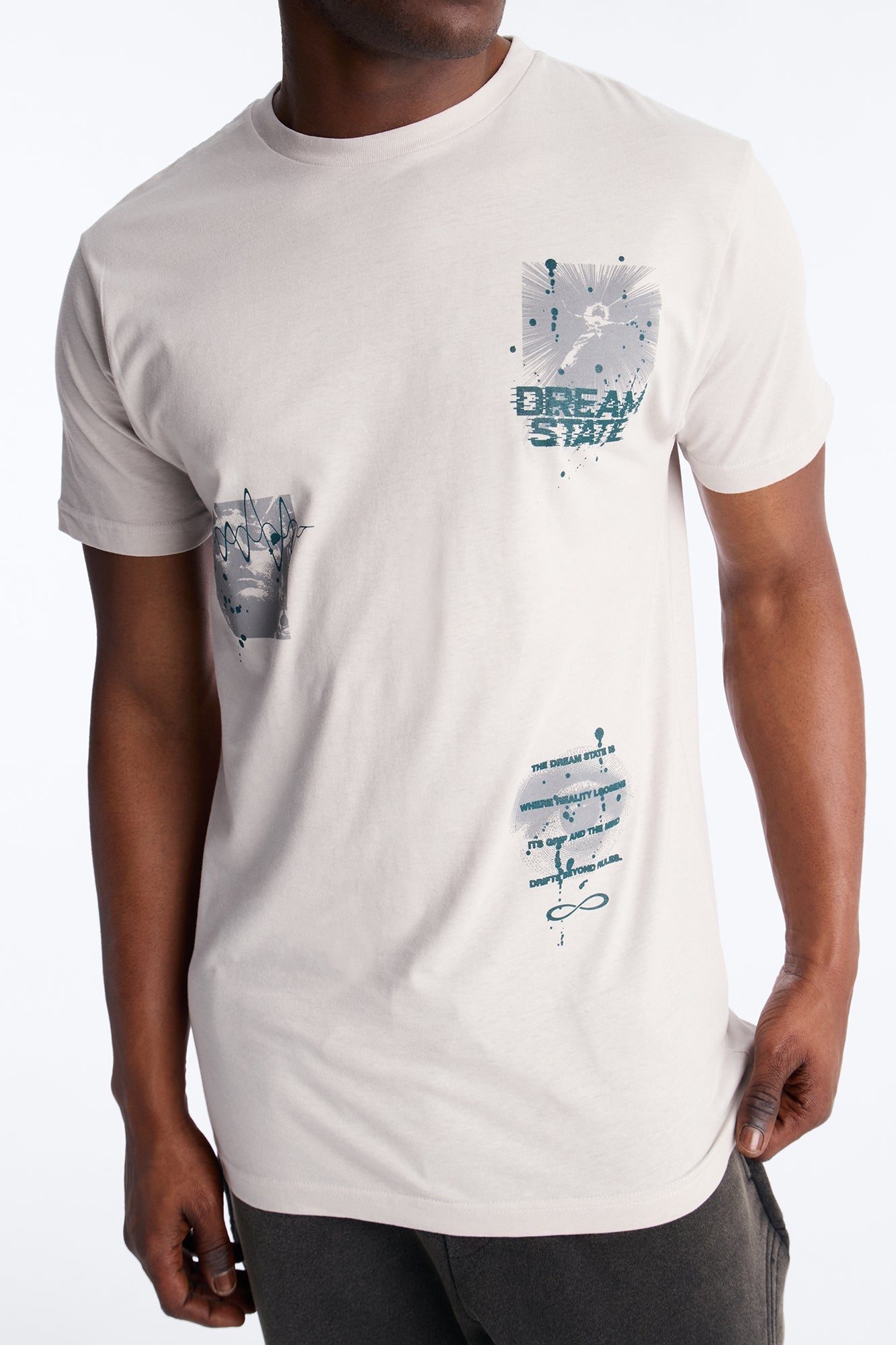 Beyond Your Dreams Short Sleeve Tee - Grey