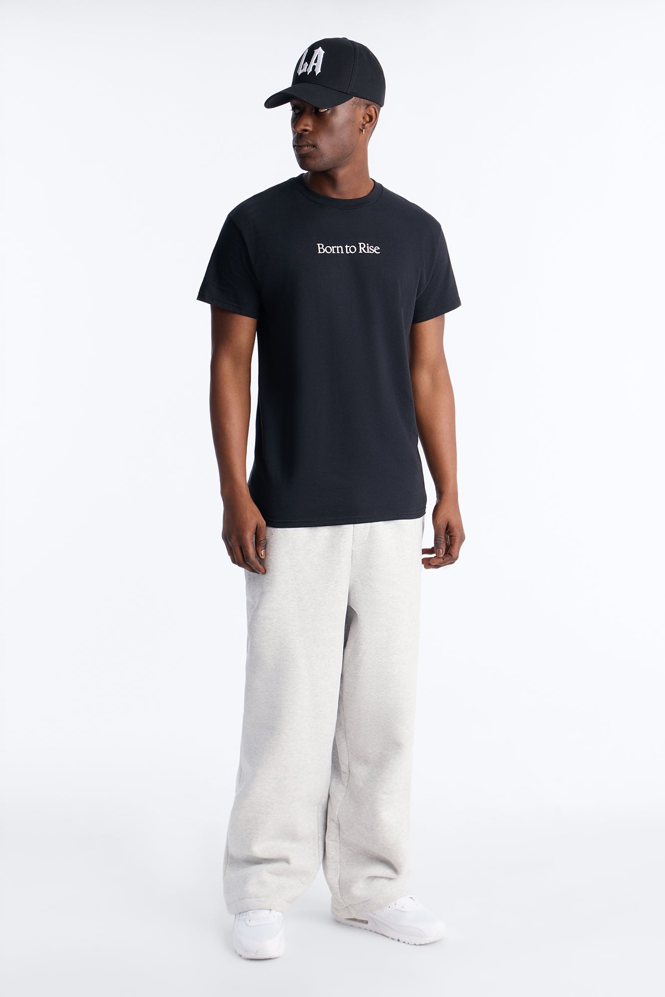 Born To Rise Short Sleeve Tee - Black