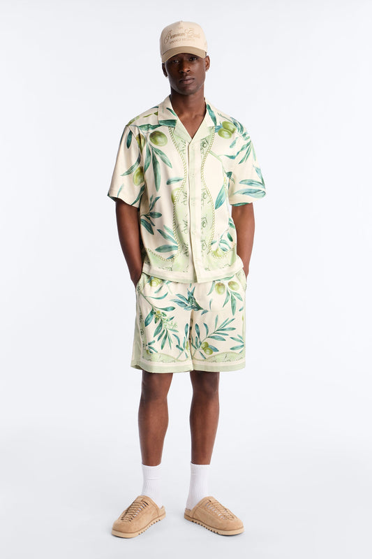 Relaxed Mediterranean Orchard Short - Green