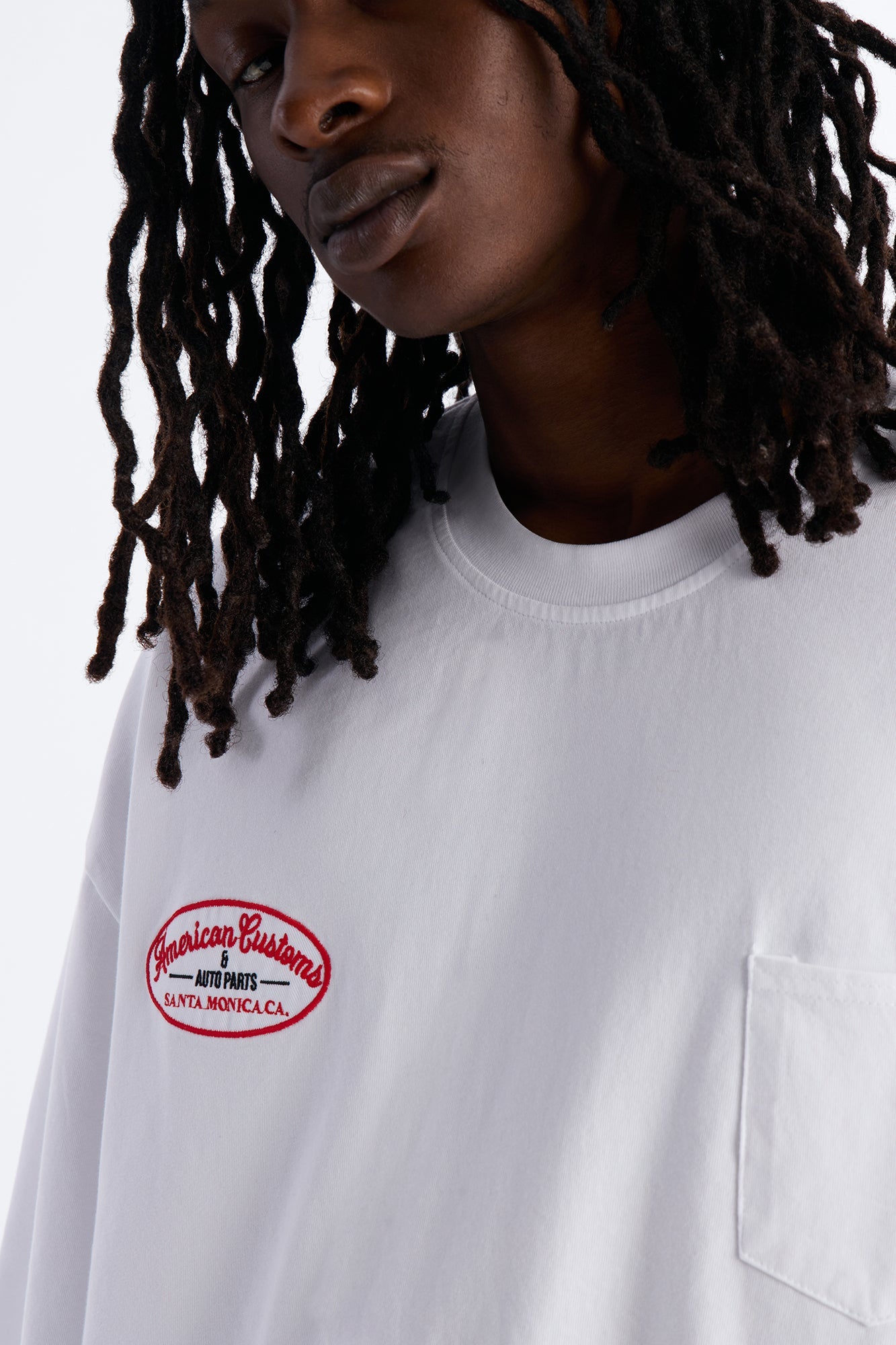 Boxy Gas Station Boxy Tee - White