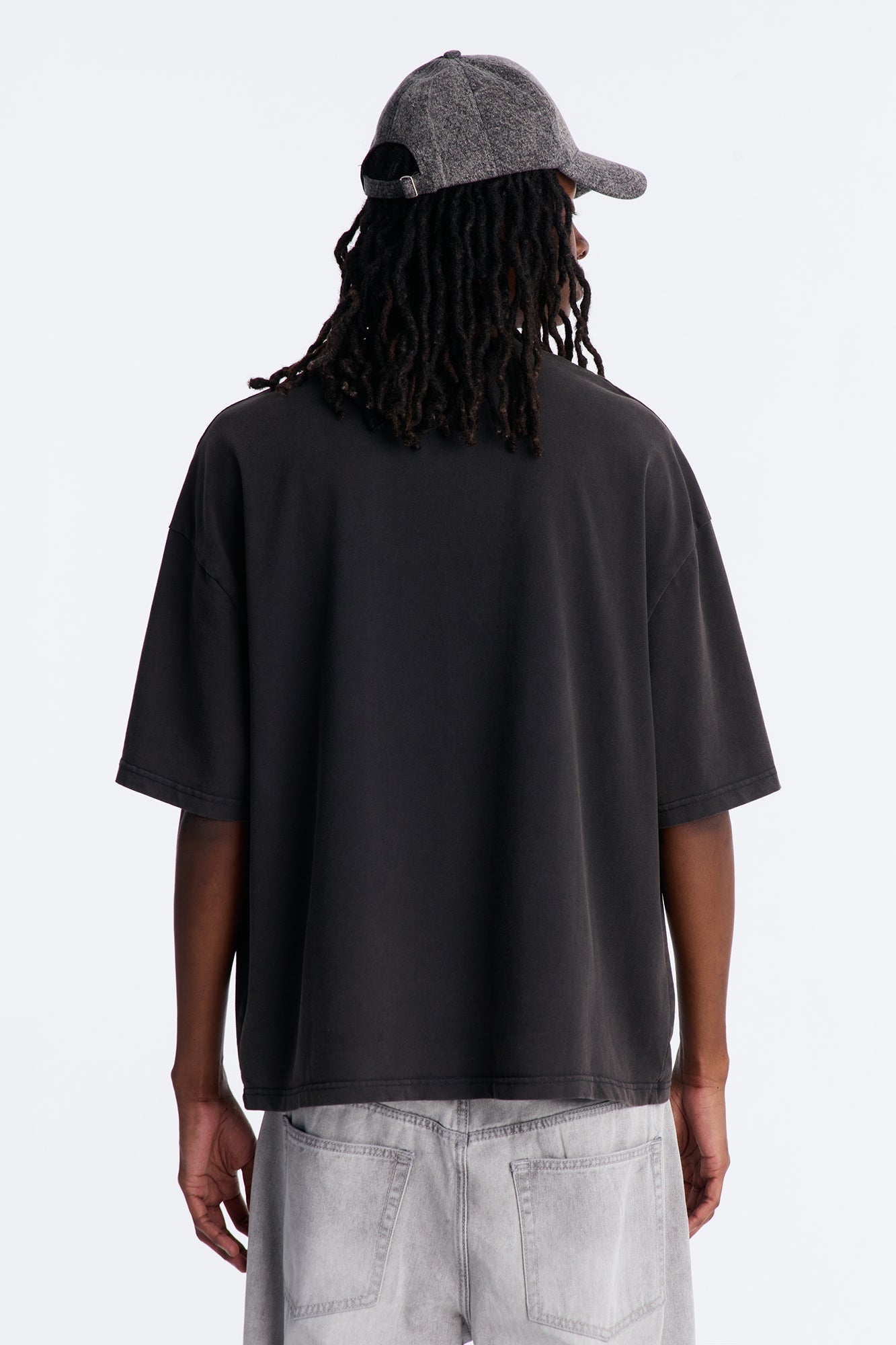 Boxy Gas Station Boxy Tee - Black Wash
