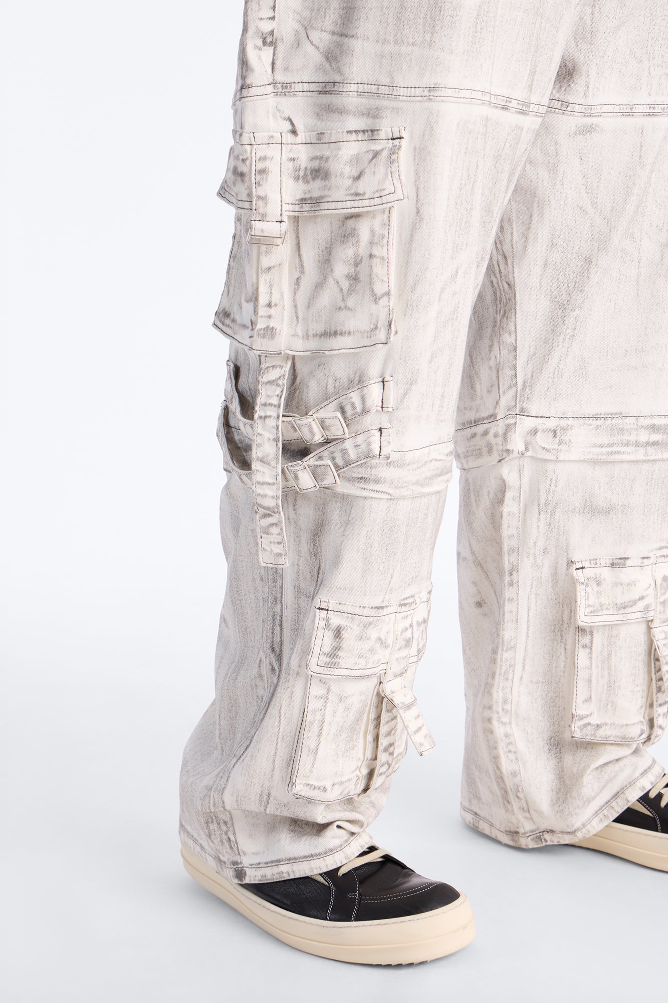 Morph City Switch Cargo Jean - Light Grey