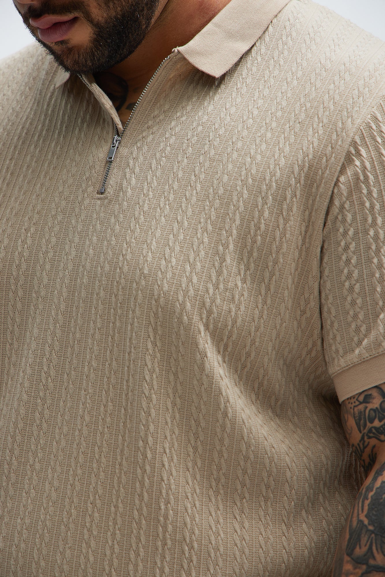 Caddie Short Sleeve Polo - Cream