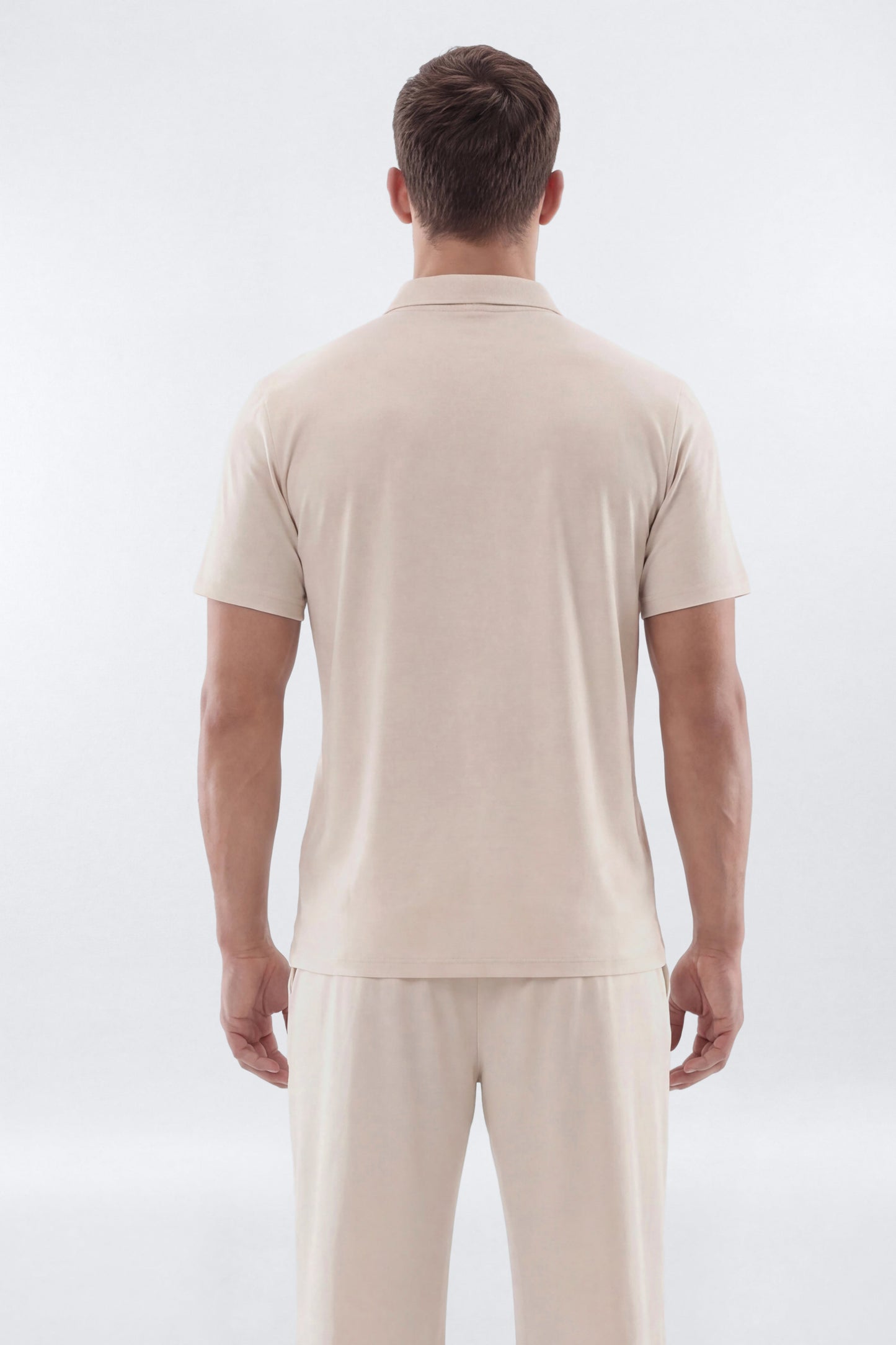 DryCore™ Active Polo Shirt - Oat Milk