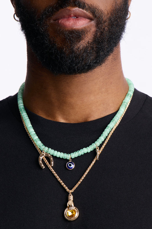 Good Luck Vibes Necklace Set - Gold