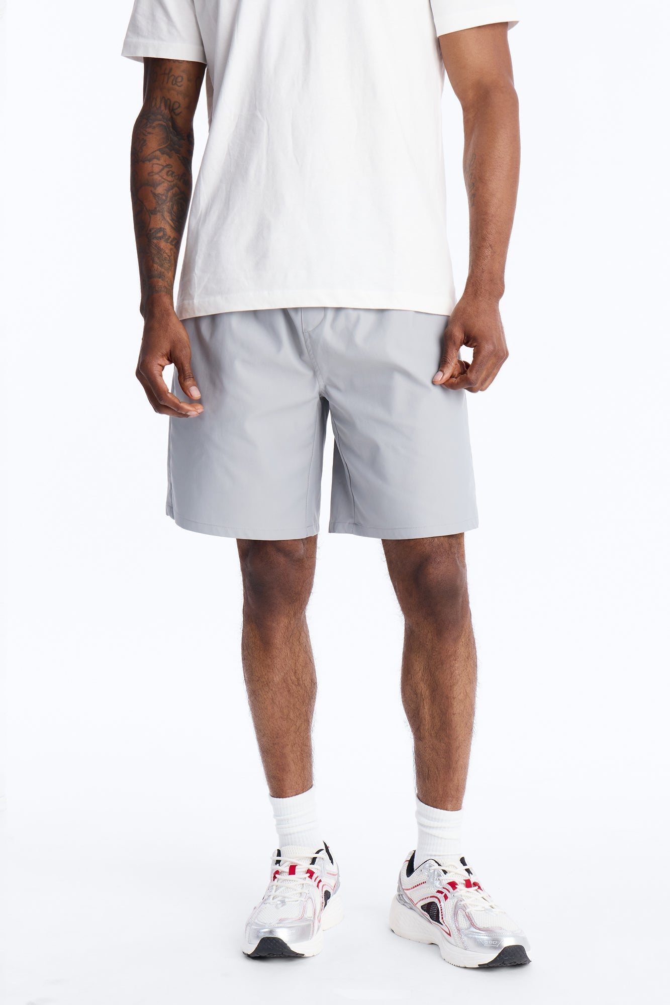 Relaxed City Relay Short - Grey