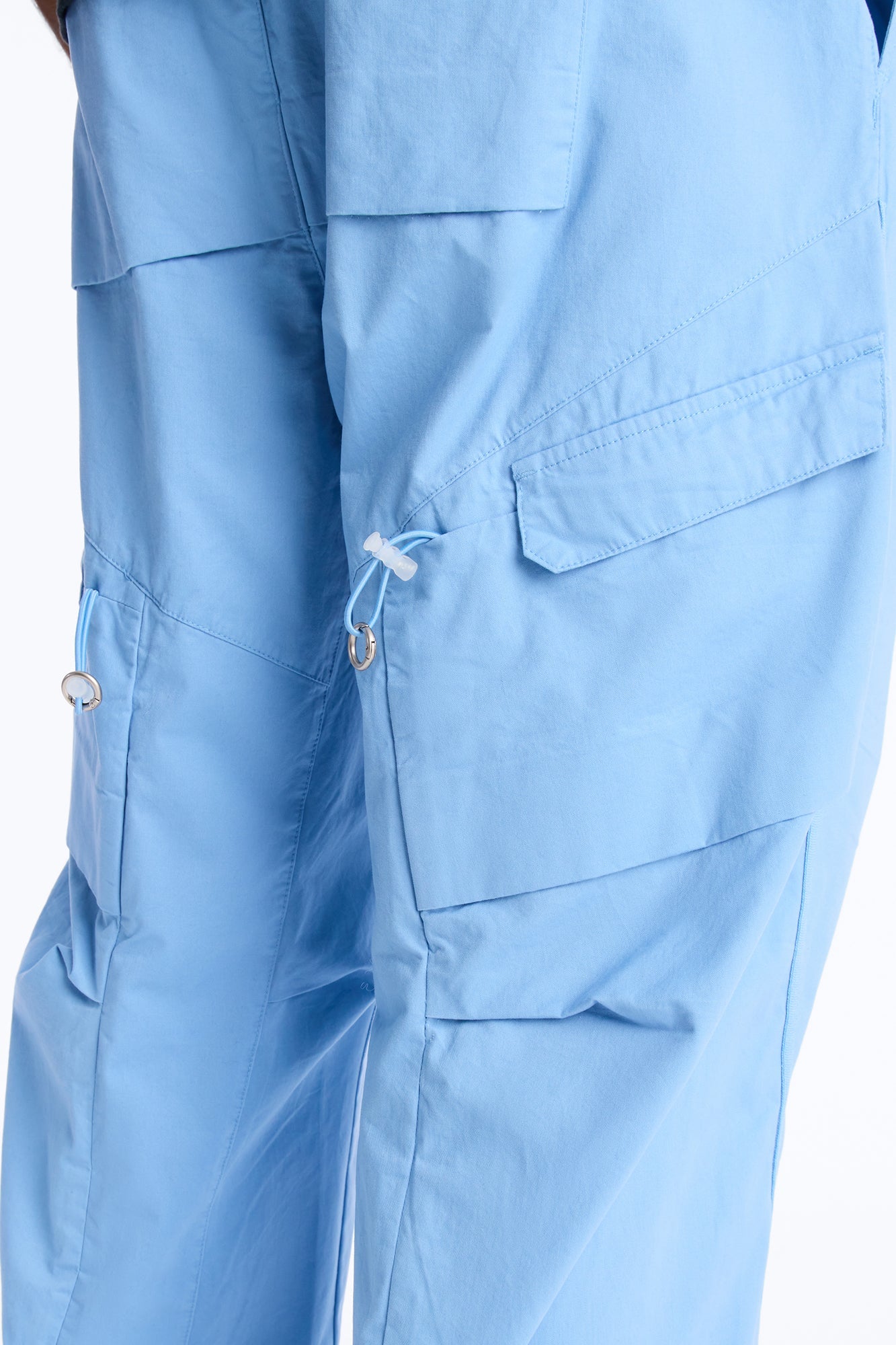 Barrel Accordion Pant - Blue