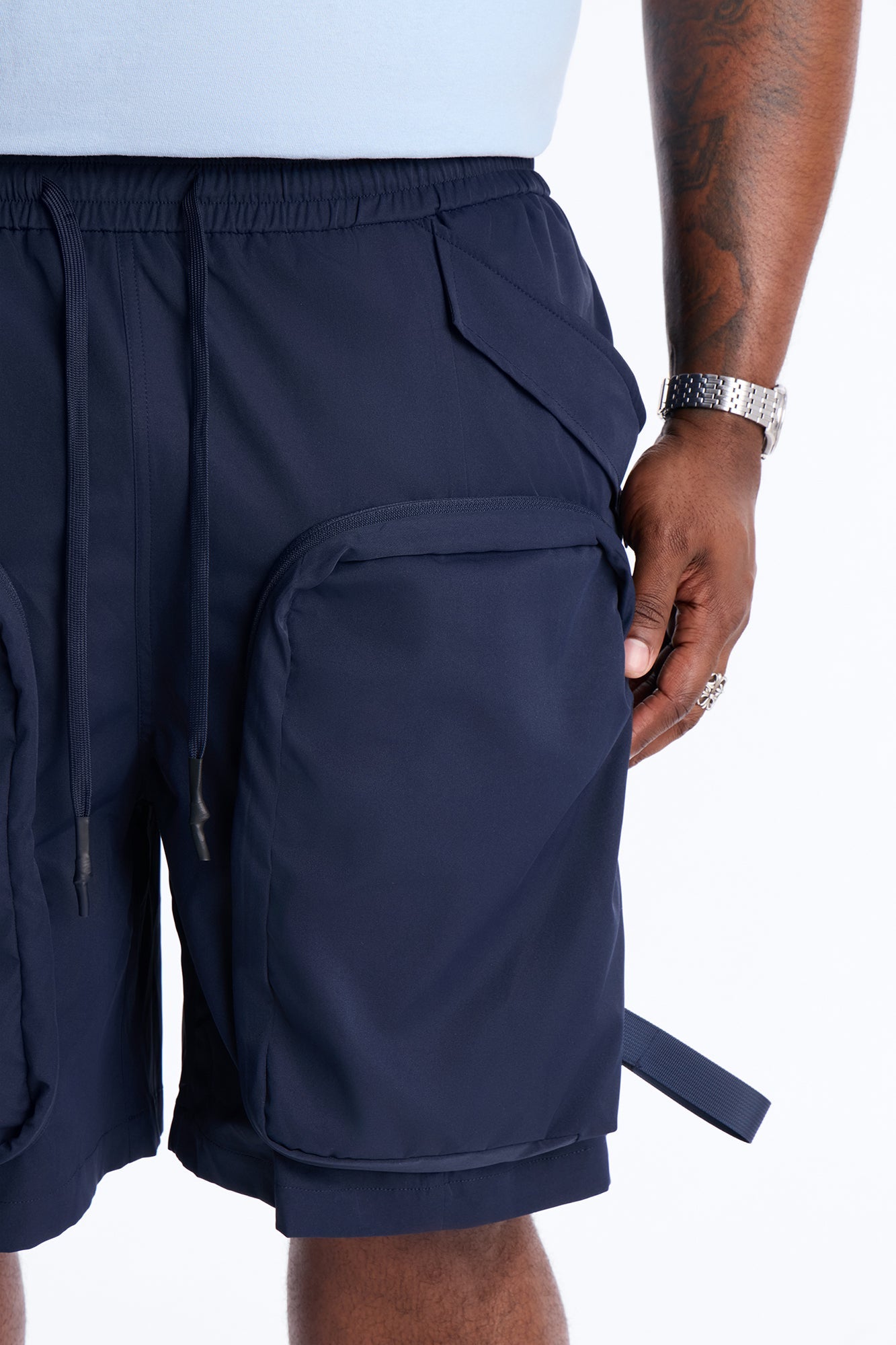 Relaxed Runyon Tech Short - Blue