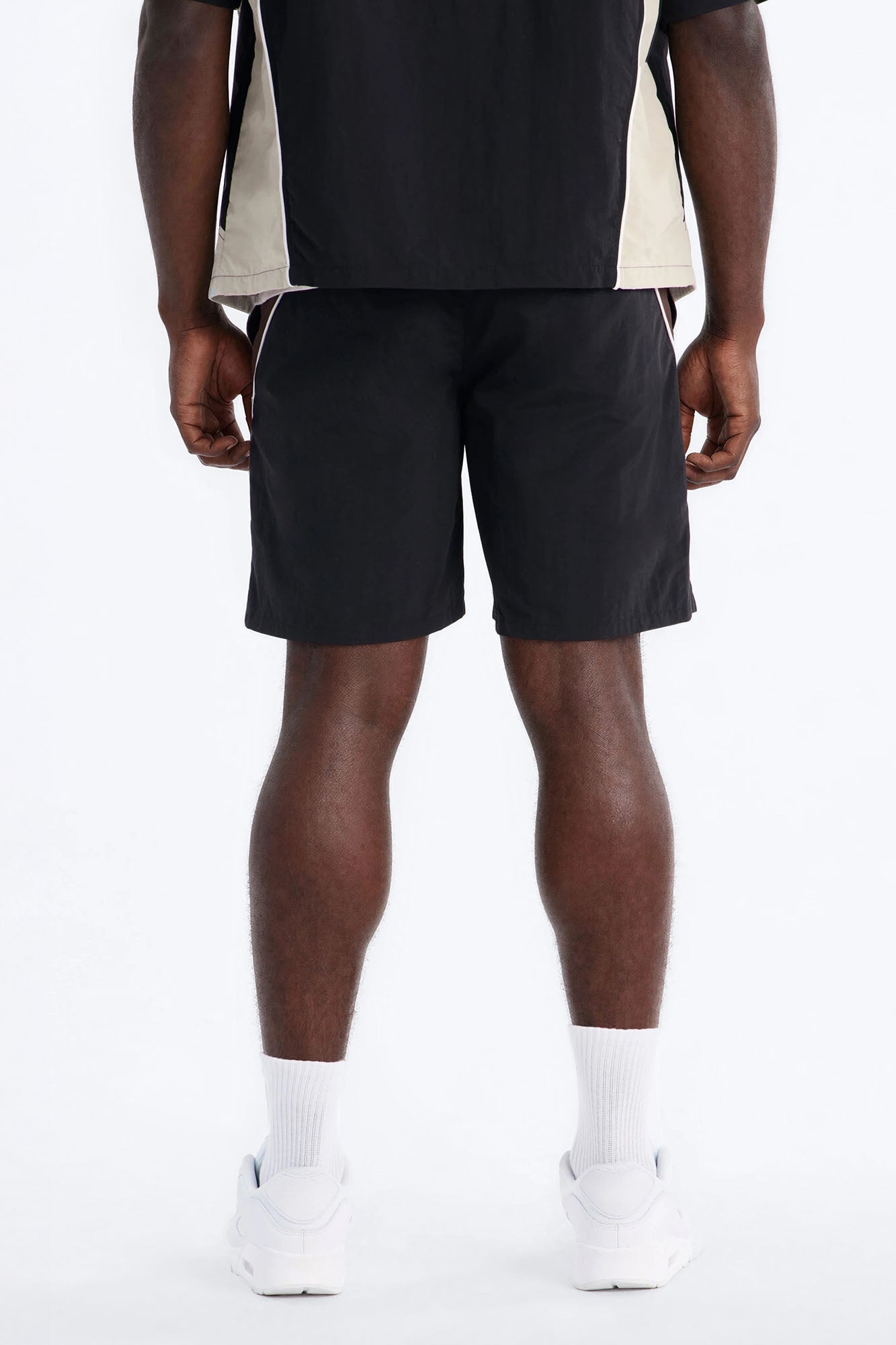 Relaxed Osaka Block Short - Black/Brown