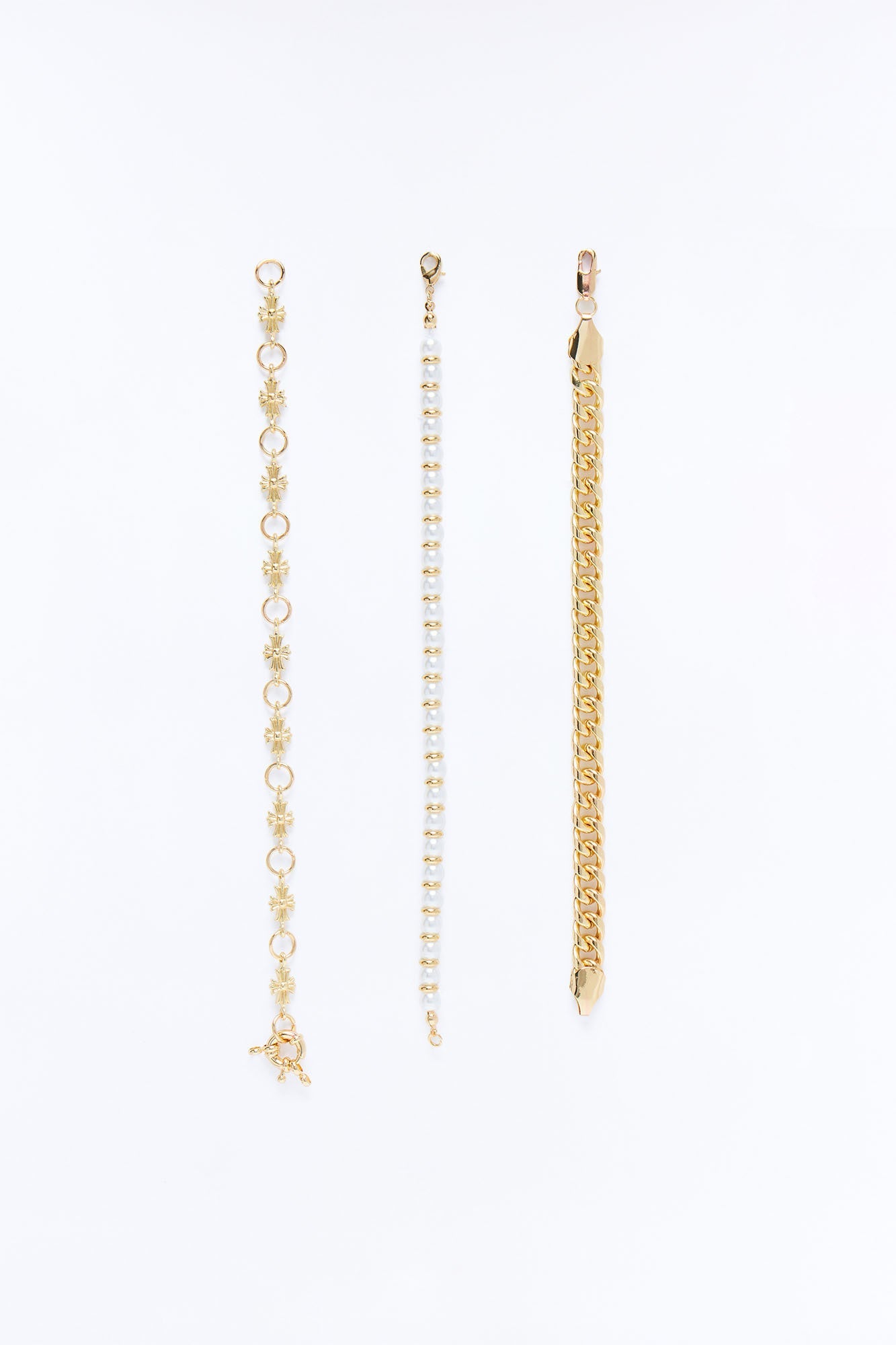 Majestic Aura Bracelet Set - Gold