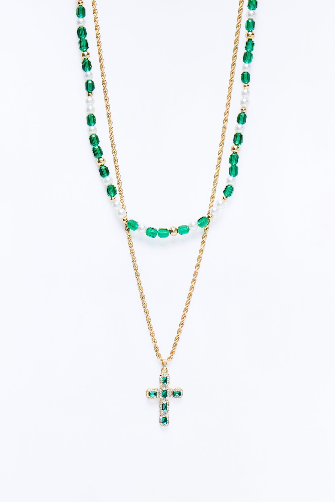 Saint Envy Necklace Set - Gold
