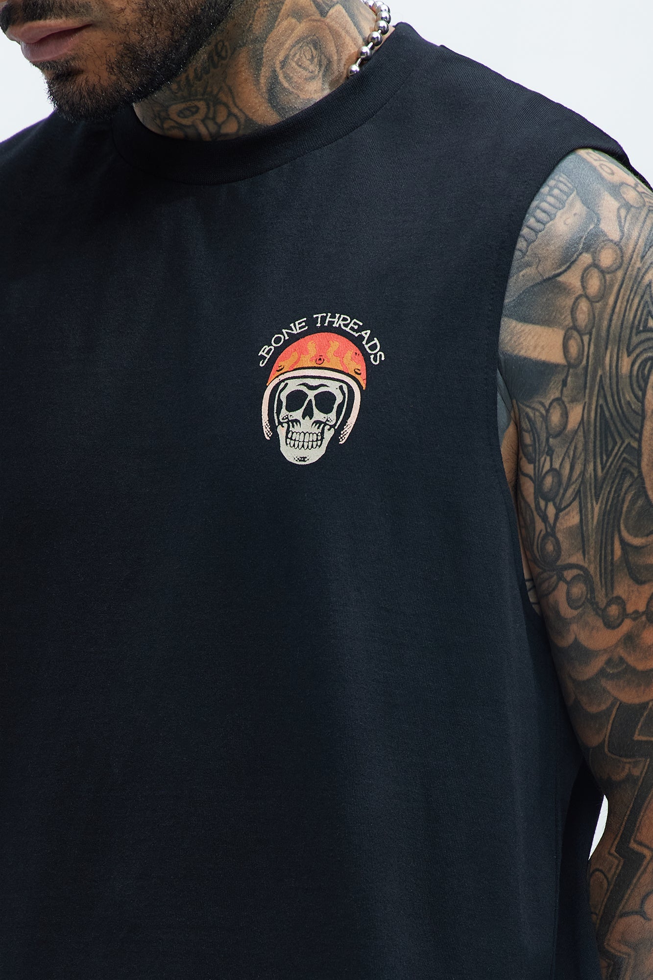 Fearless Soul Muscle Tee - Black