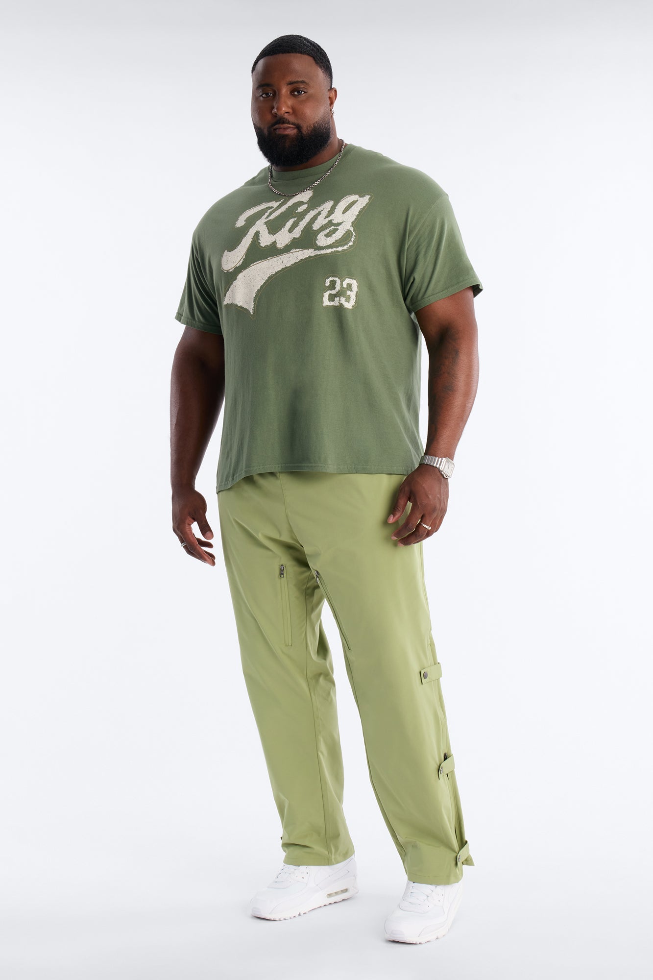 Slim Odyssey Multi Strap Pant - Sage