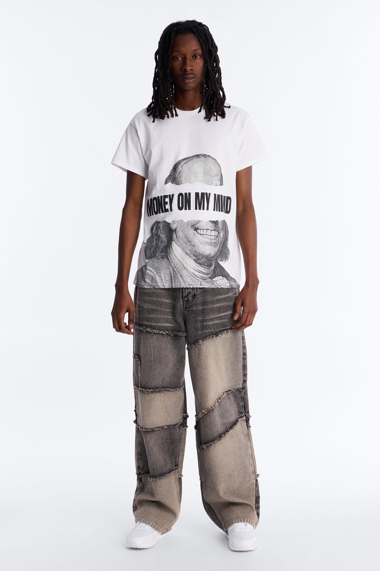 Hustle In My Blood Short Sleeve Tee - White