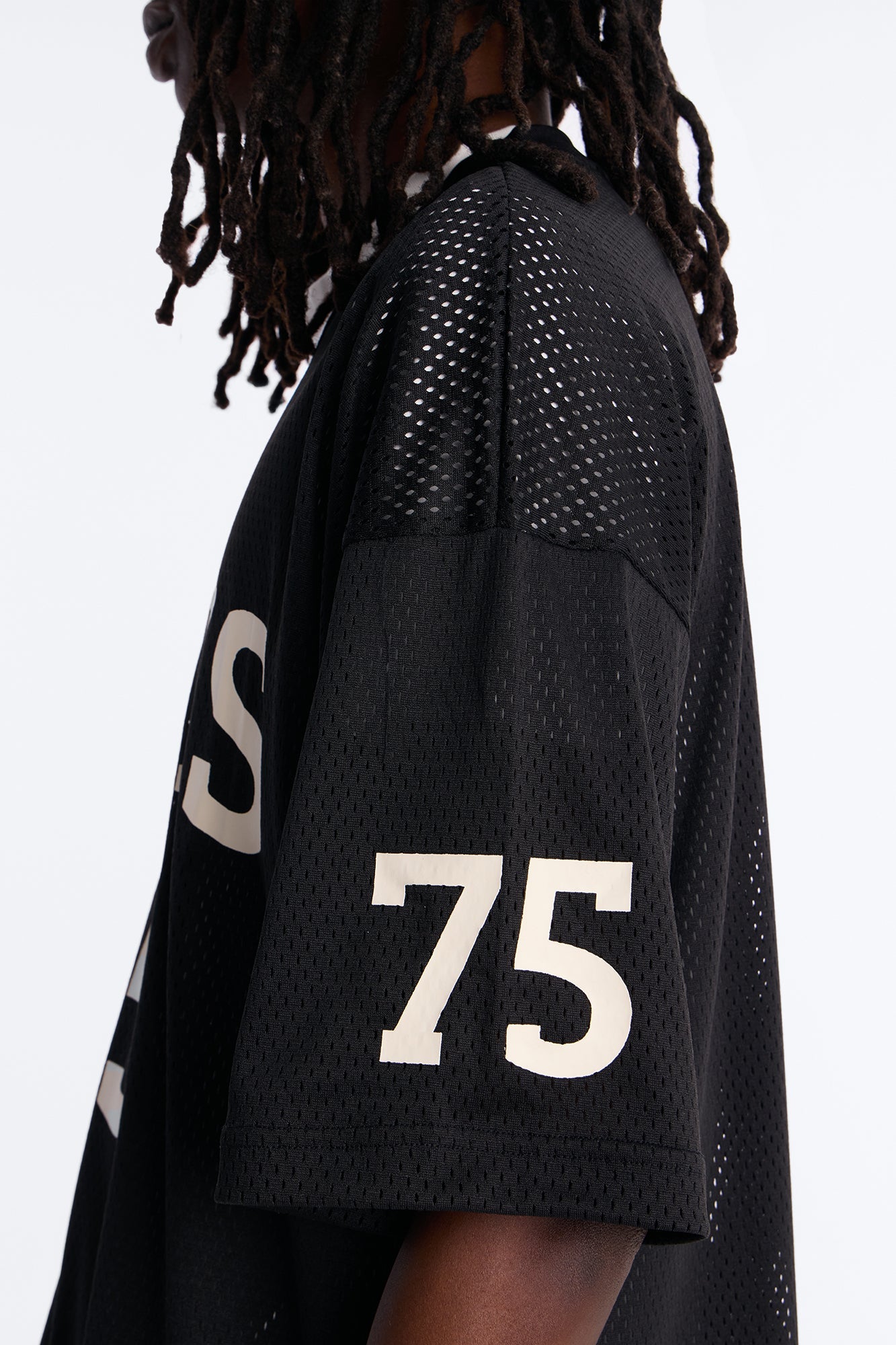 Jersey Fit Paris 75 V-Neck Shirt - Black