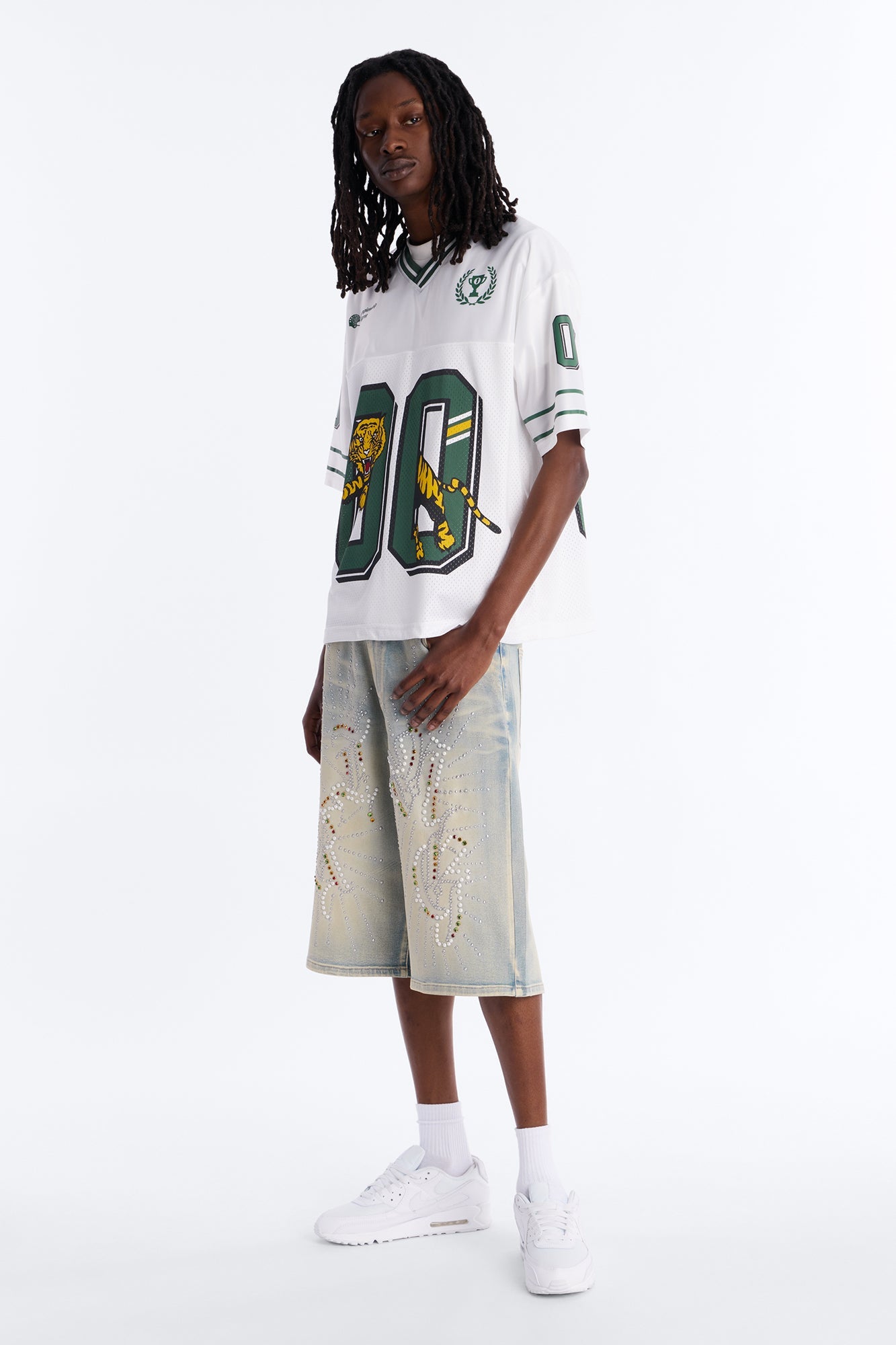 Legendary Tiger 00 Football Jersey - White
