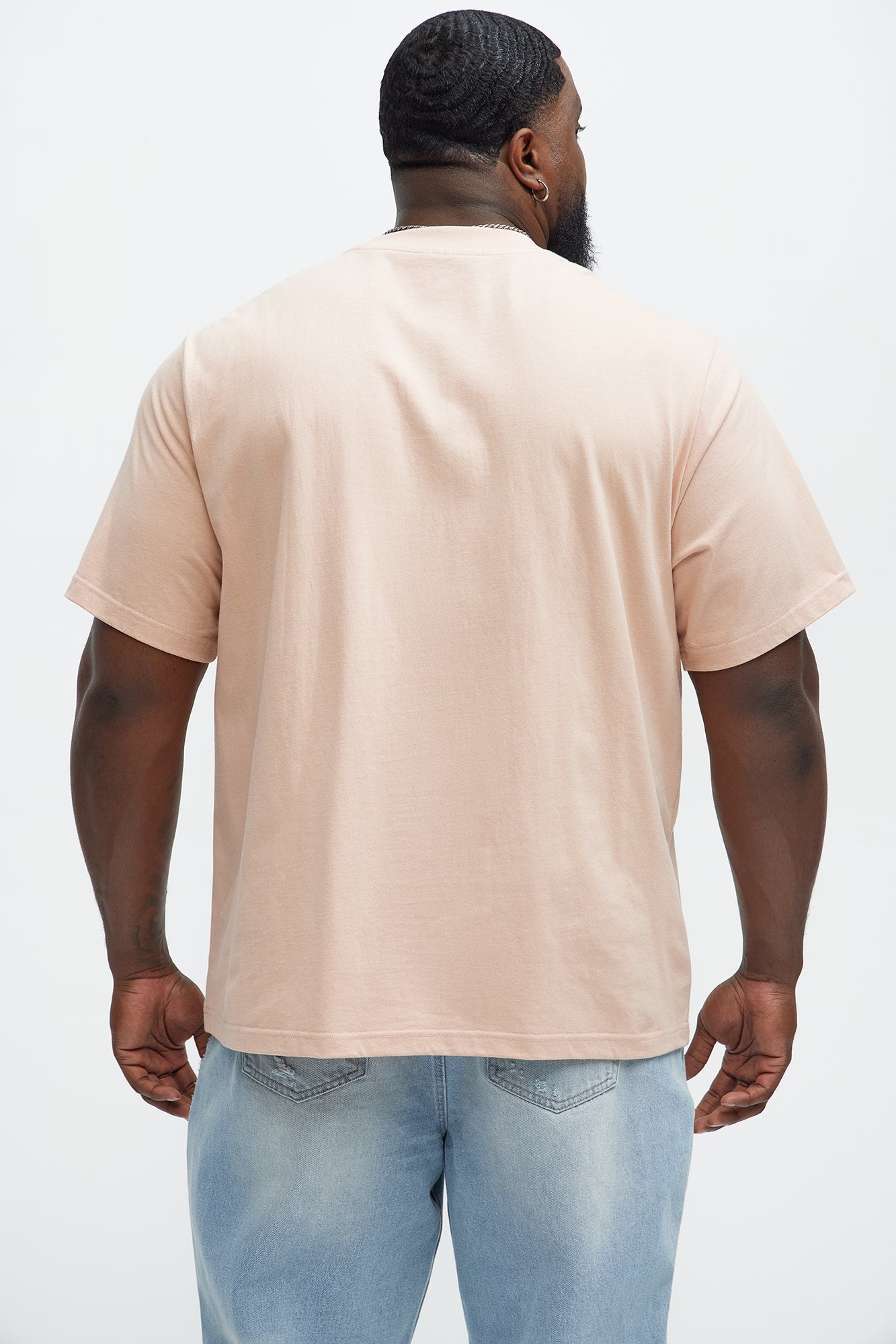Oversized Heavyweight Tee 240GSM - Mauve