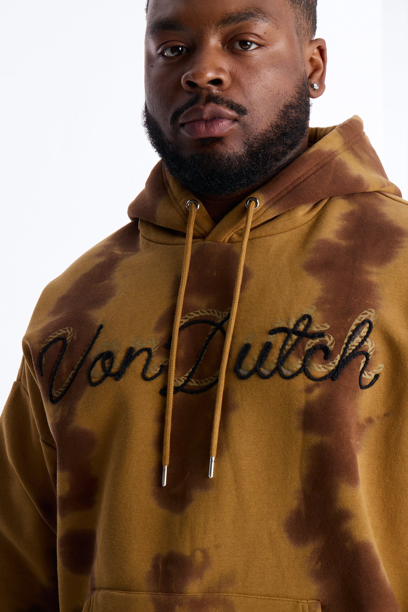 Von Dutch Ranch Most Wanted Hoodie - Brown