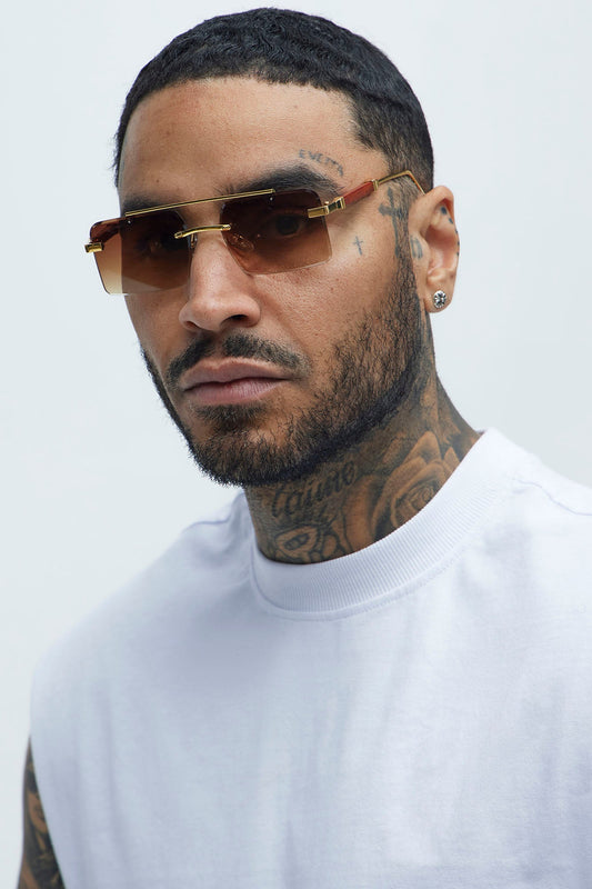 Show and Shine Sunglasses - Coco/Gold