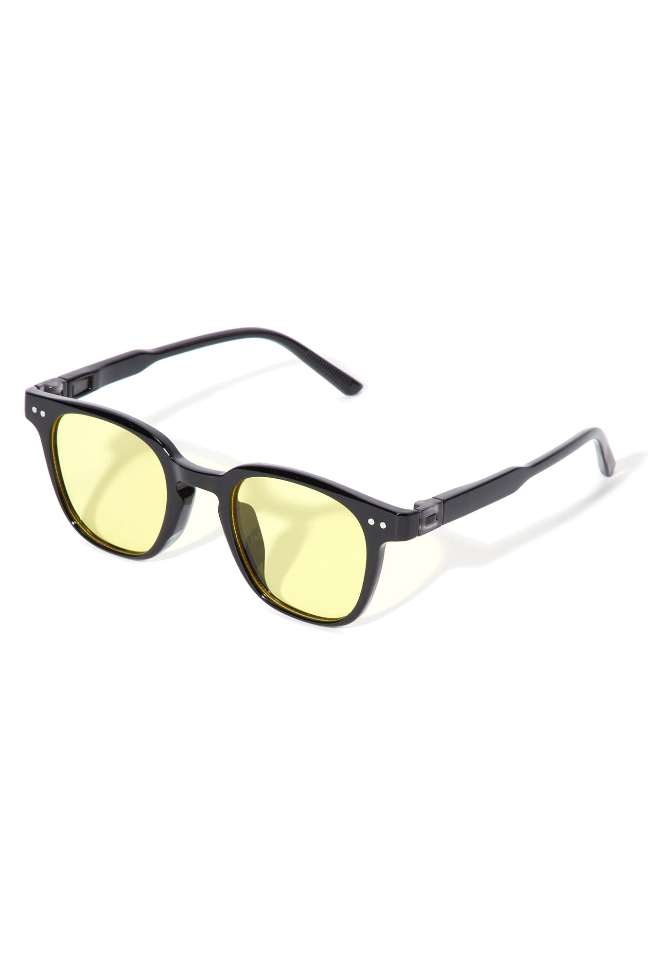 Clear The Air Sunglasses - Black/Yellow