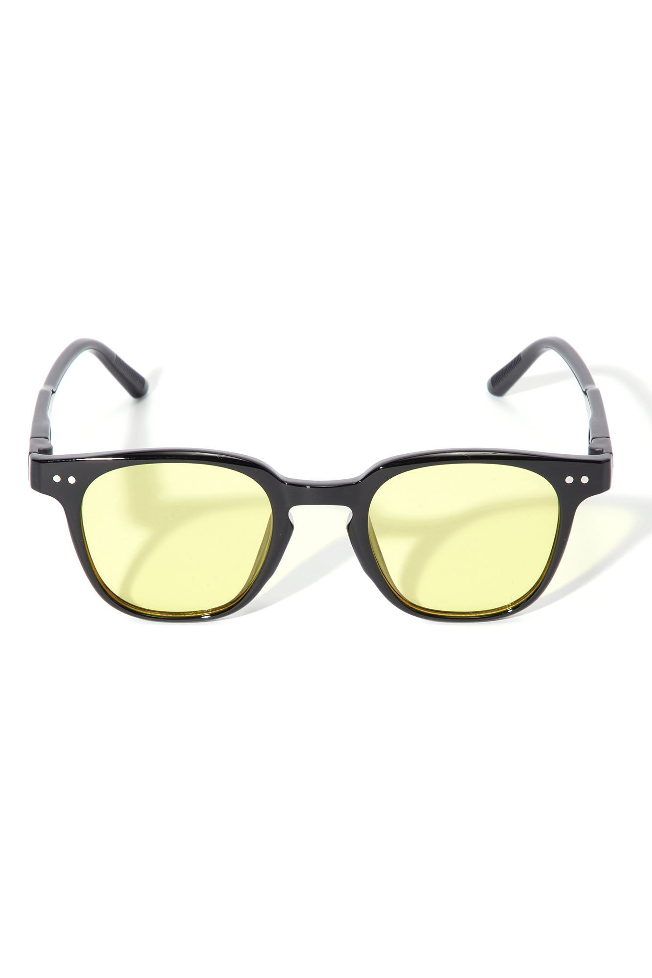 Clear The Air Sunglasses - Black/Yellow