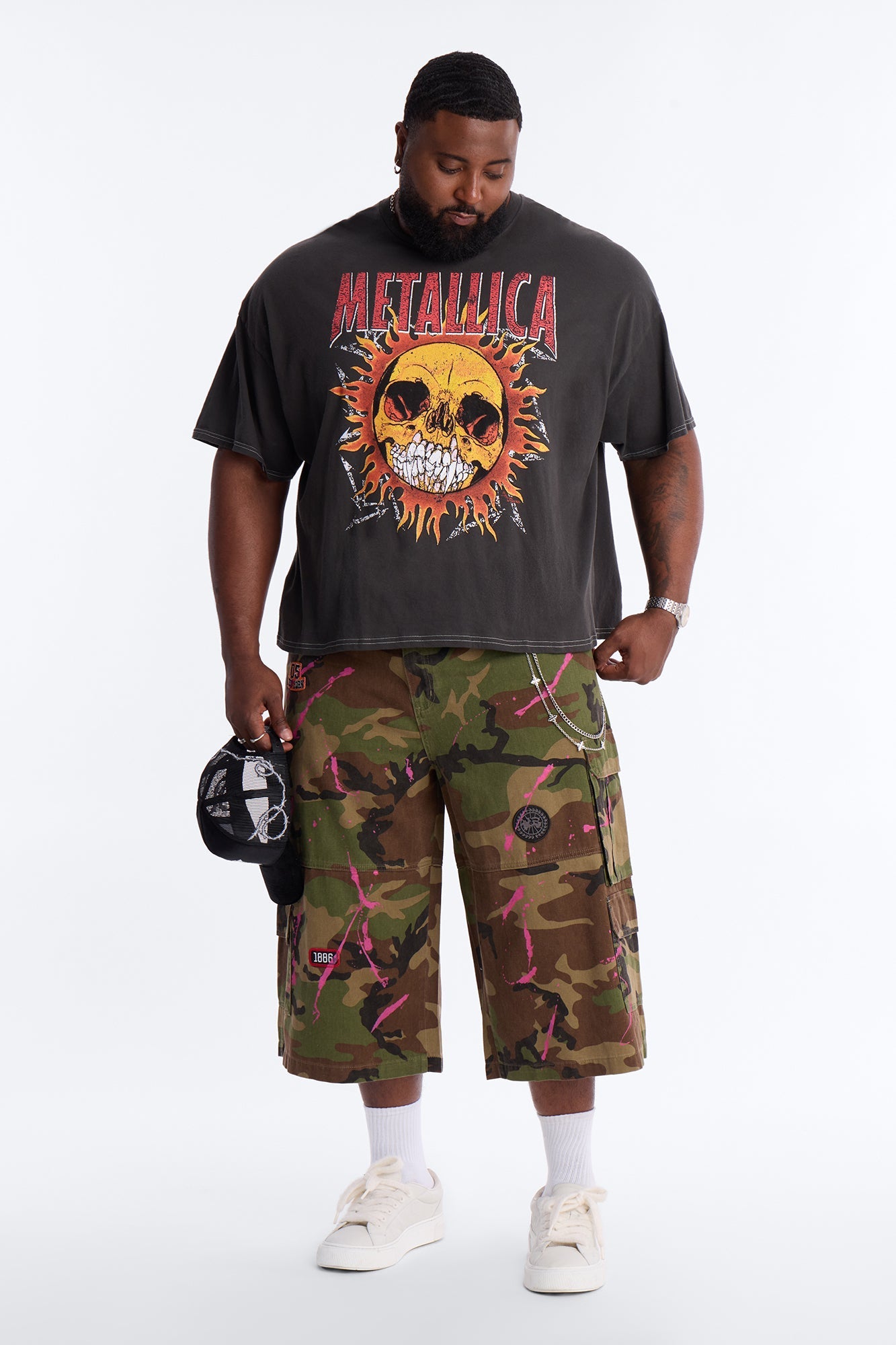 Baggy Art Collide Short - Camouflage