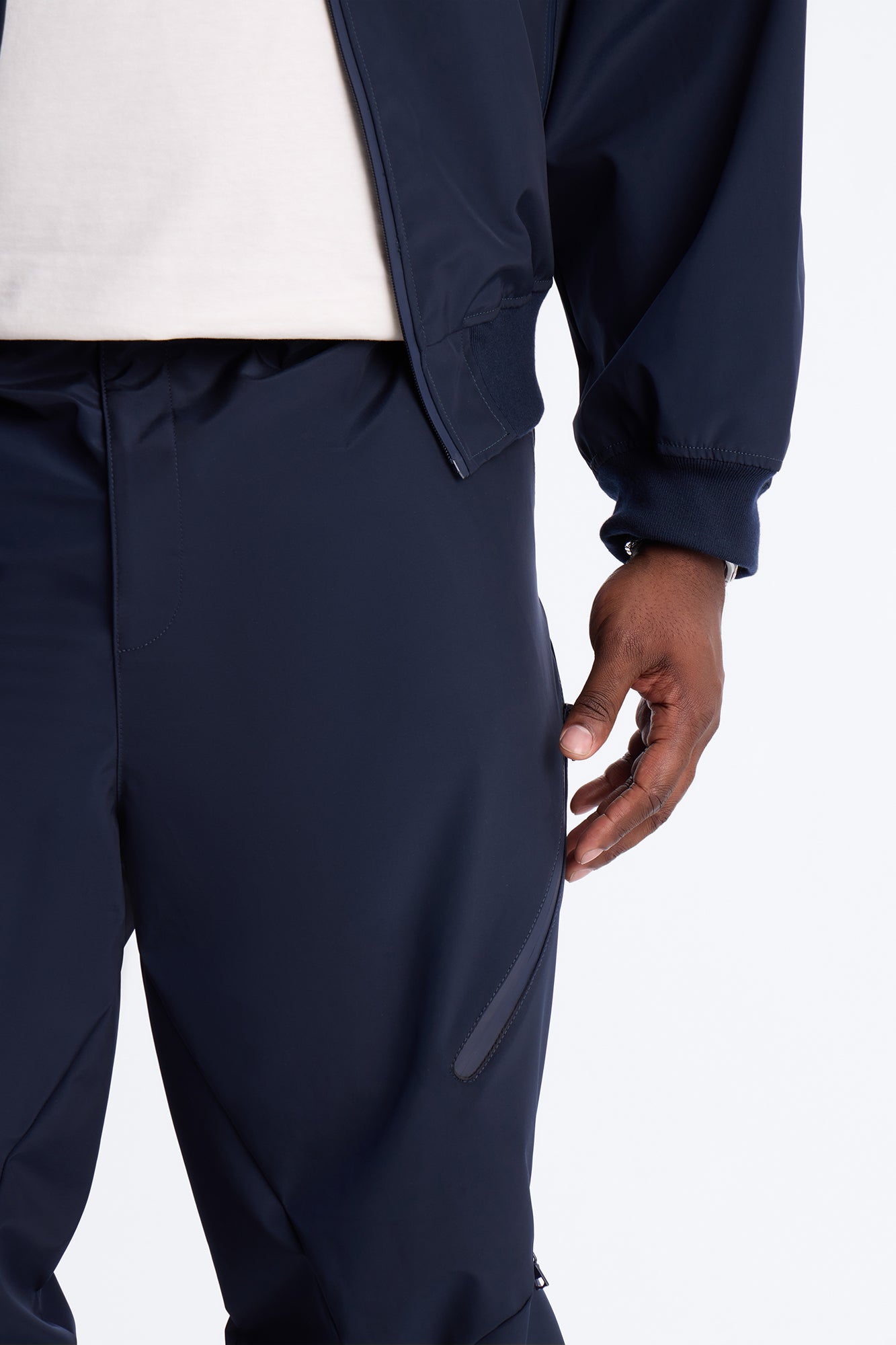 Baggy Liberty Zip Pant - Navy