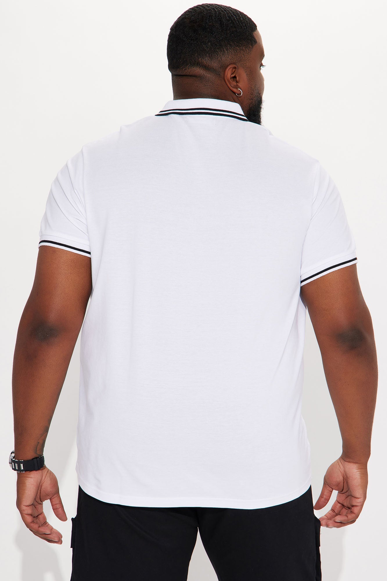 Wilson Short Sleeve Polo - White