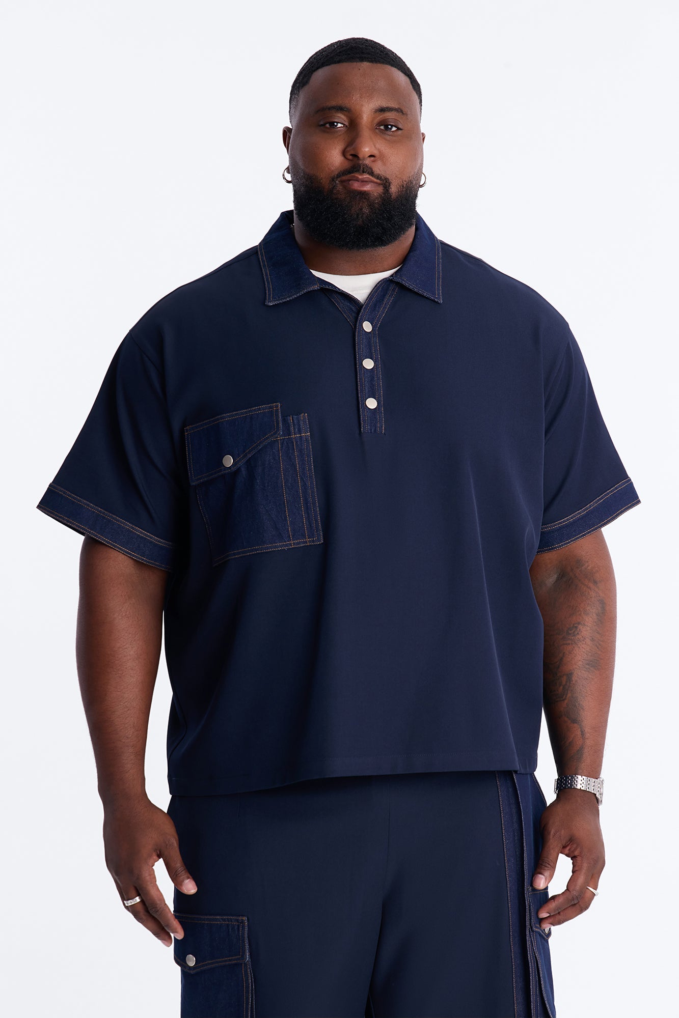 Blueprint Utility Polo - Indigo