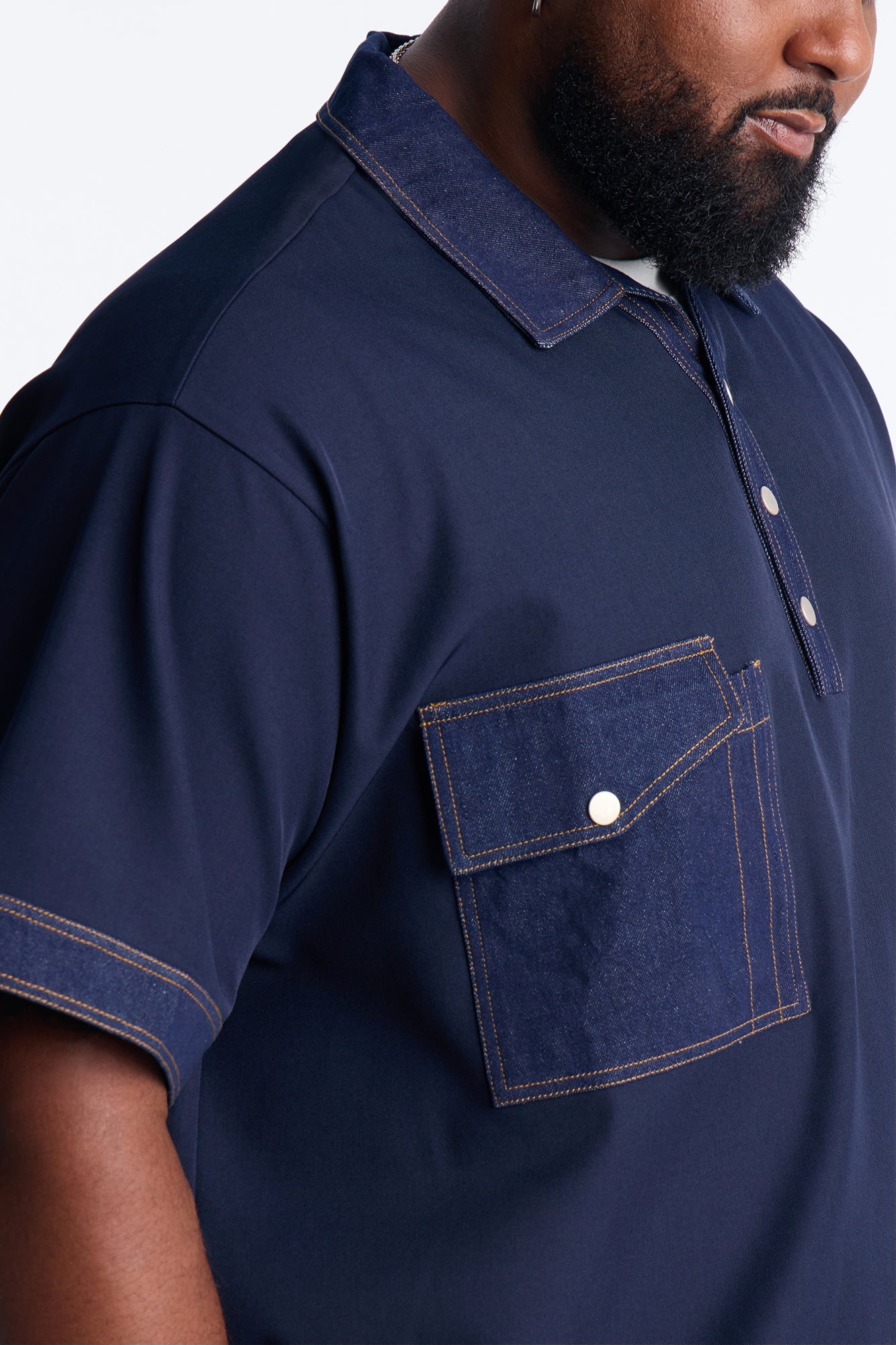 Blueprint Utility Polo - Indigo