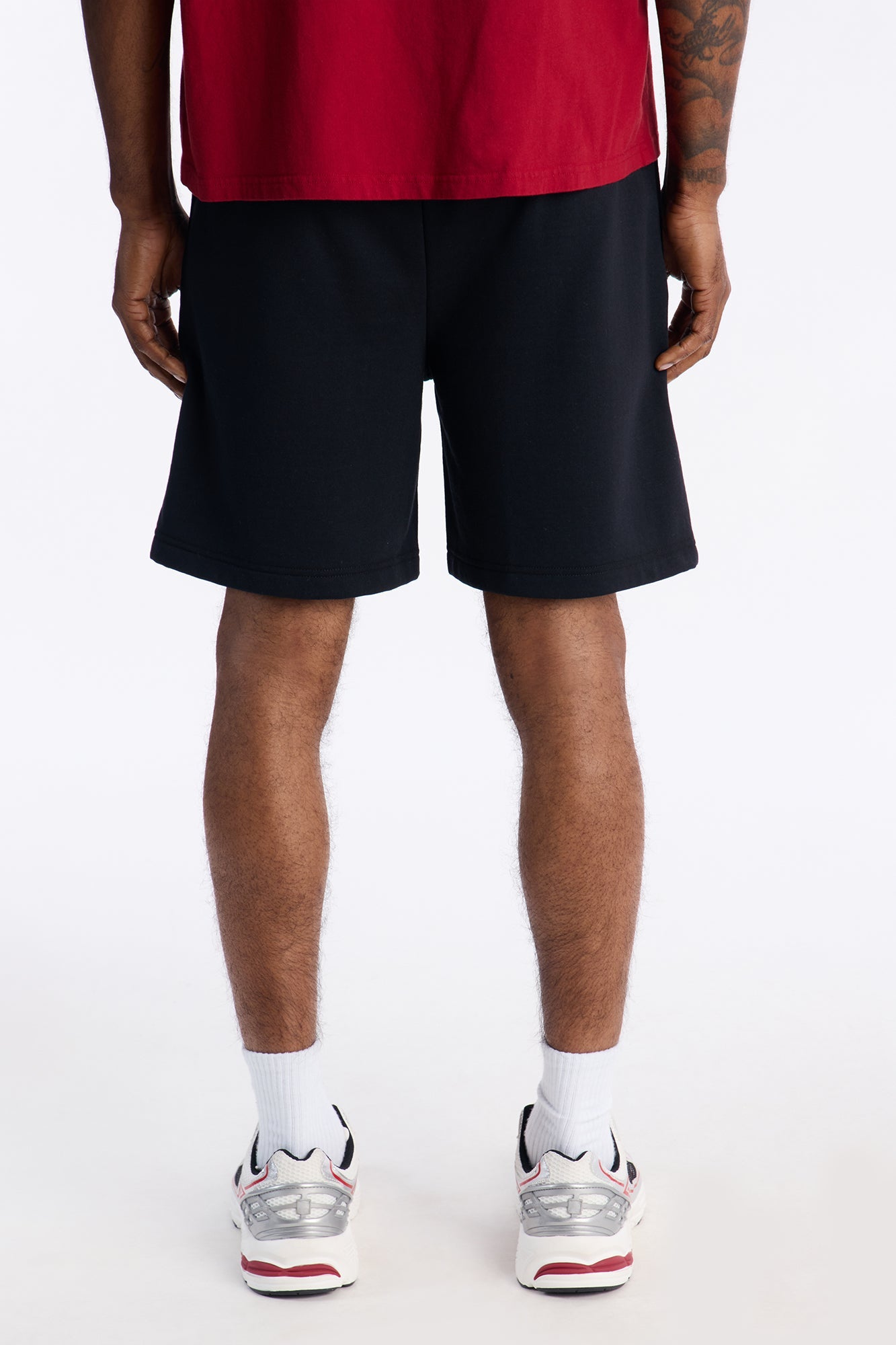 The City That Never Sleeps NYC Sweatshorts - Black