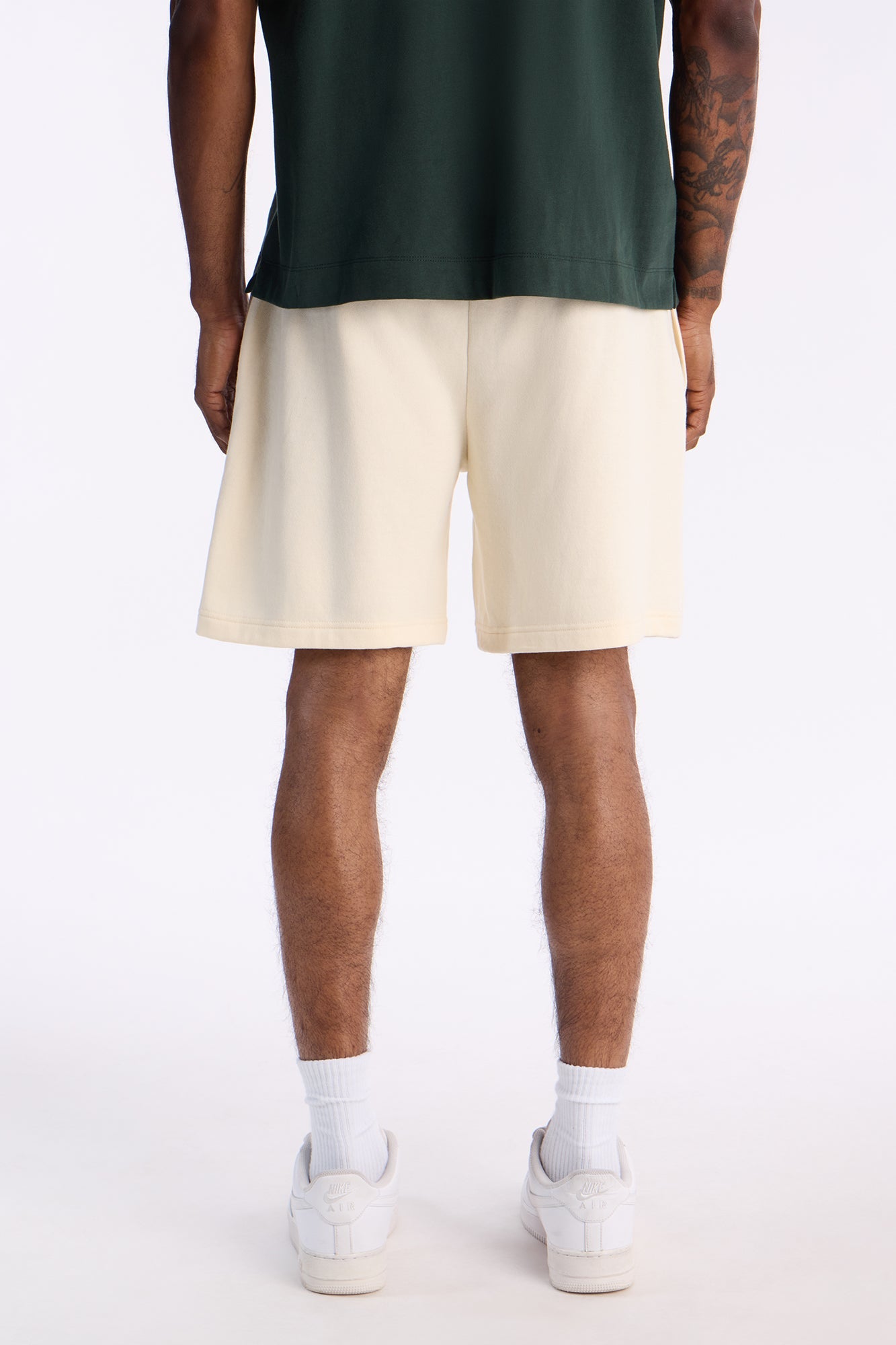 Broken And Gone Sweatshorts - Cream