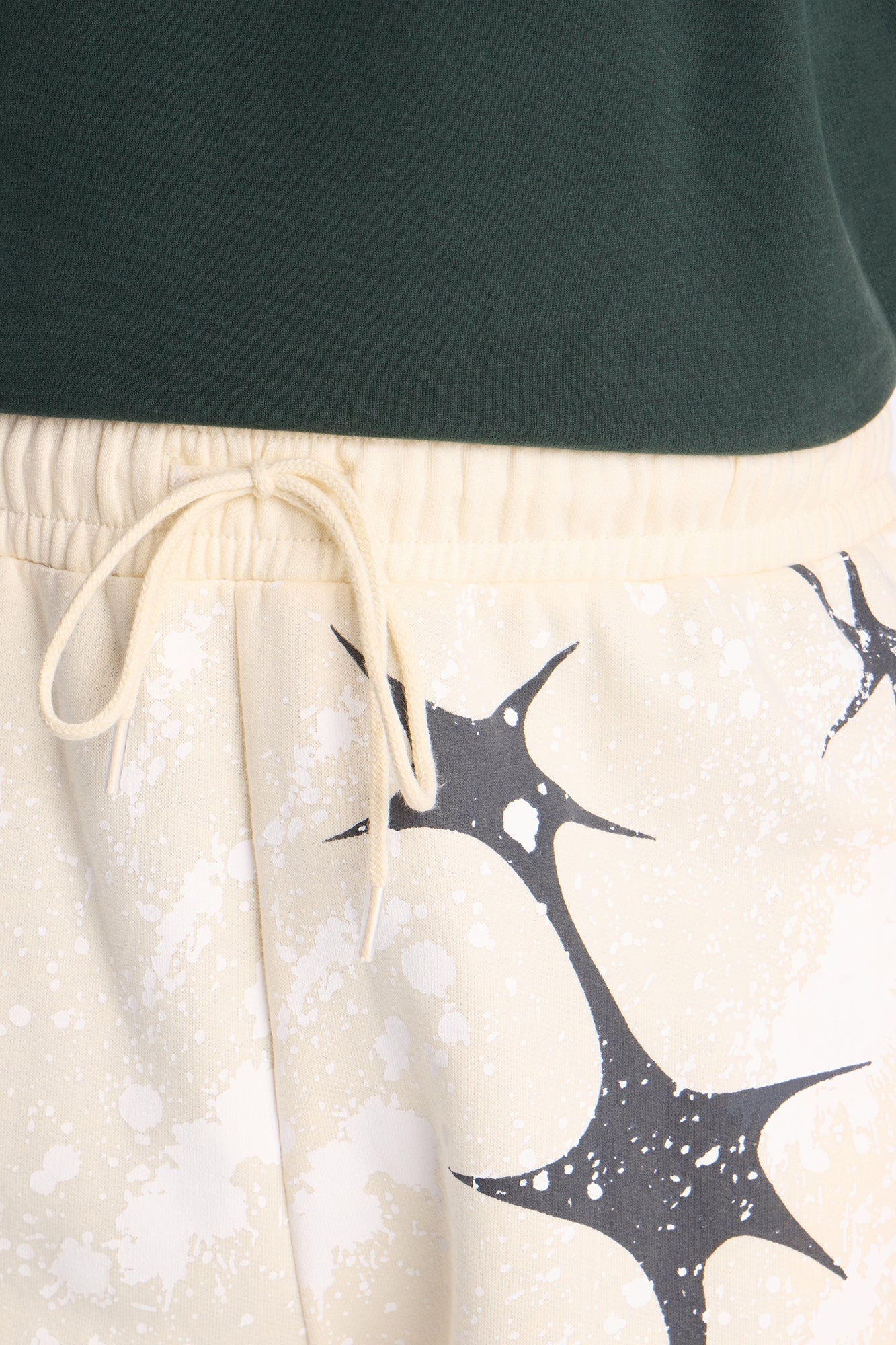 Broken And Gone Sweatshorts - Cream