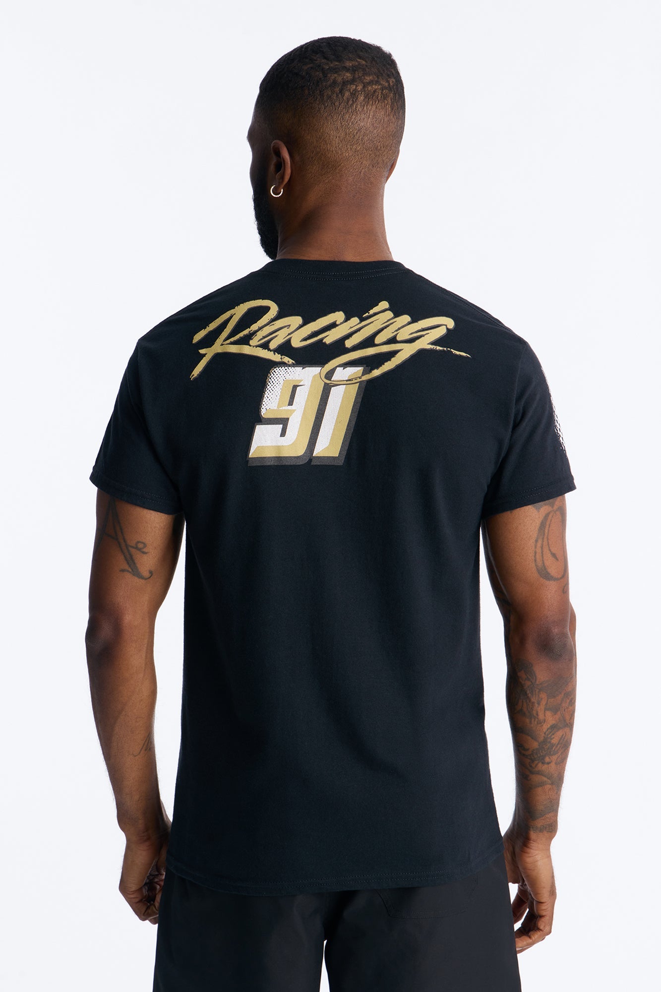 Final Lap Racing Short Sleeve Tee - Black