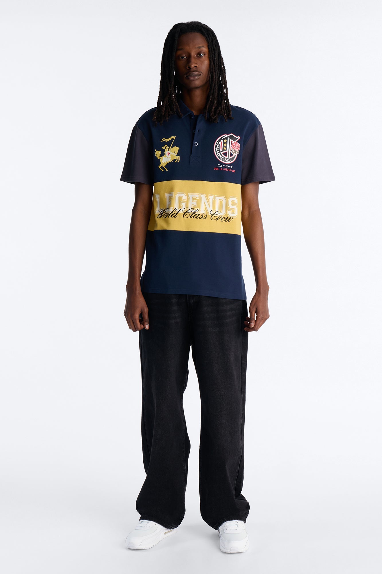 Legends World Class Polo Shirt - Navy