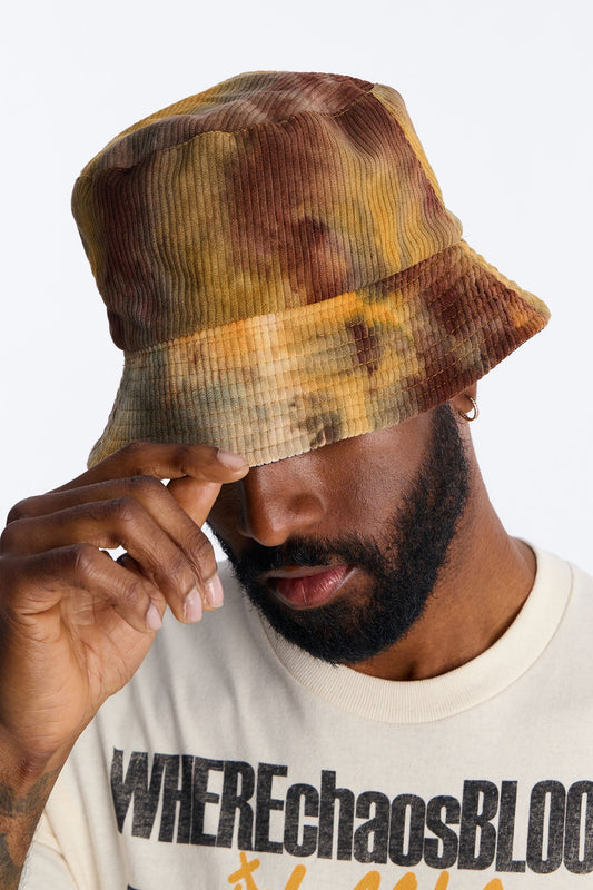 Spilled Over Bucket Hat - Orange
