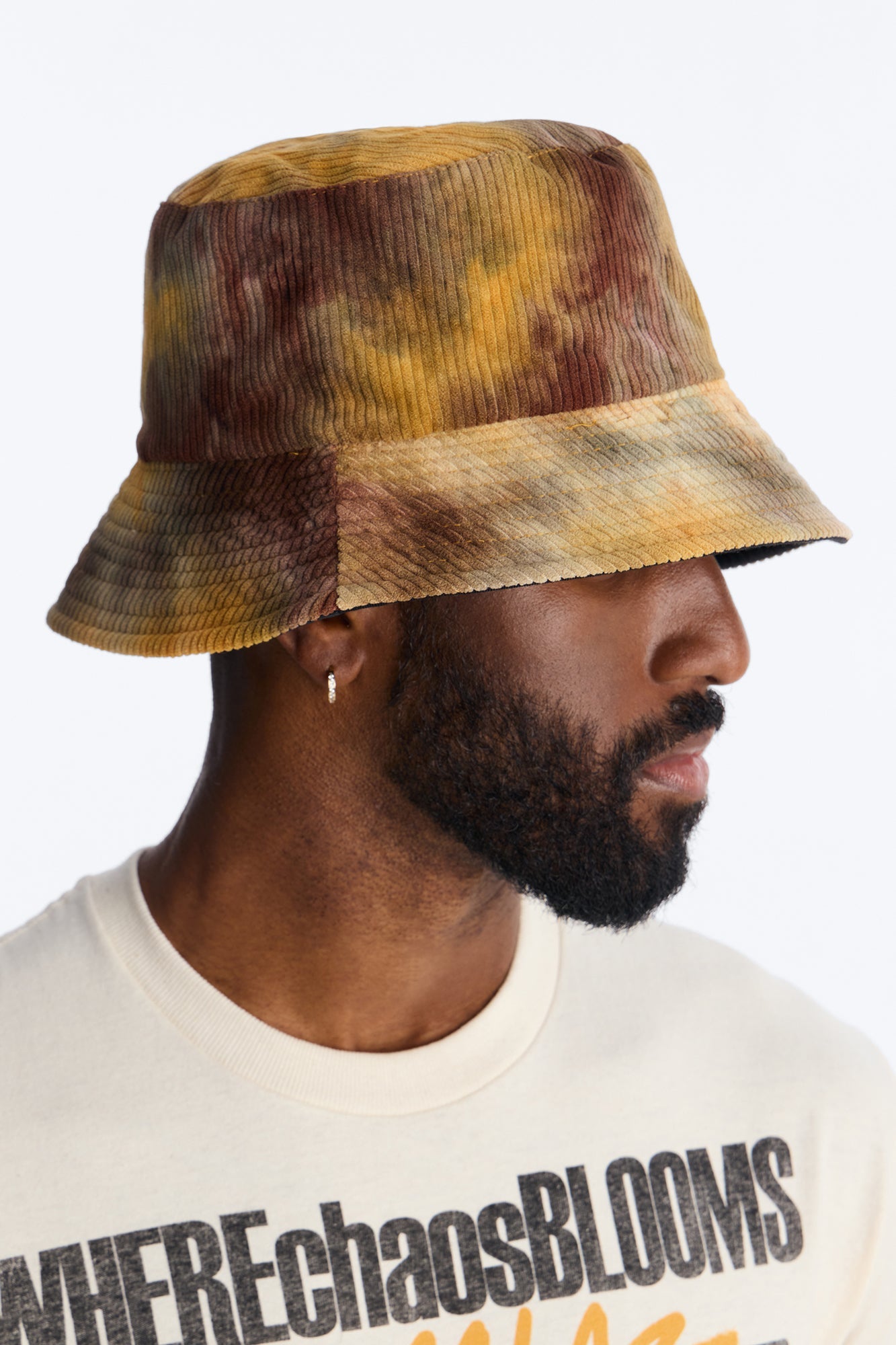 Spilled Over Bucket Hat - Orange