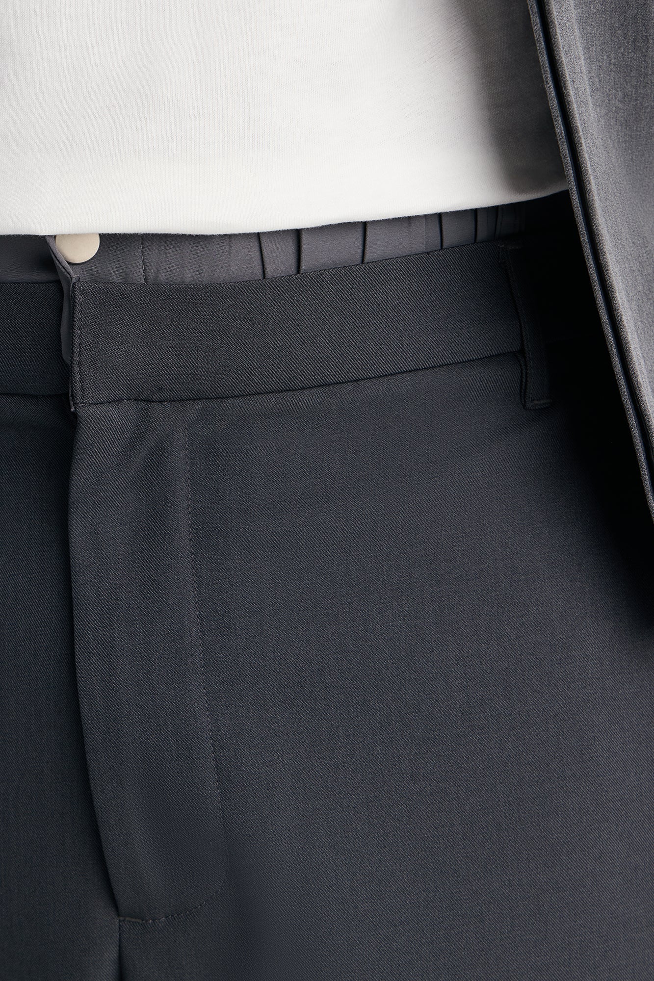 Straight Montalvo Mixed Worlds Trouser - Grey