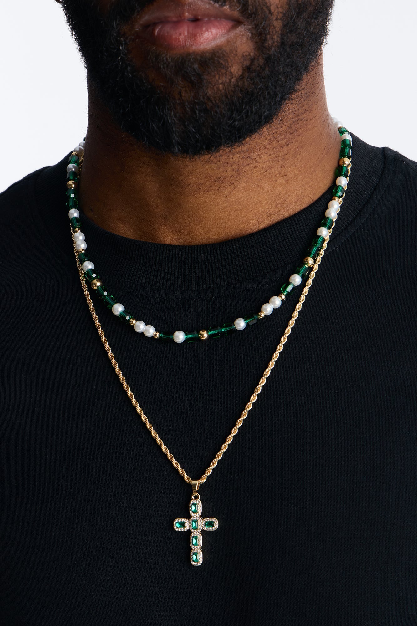 Saint Envy Necklace Set - Gold