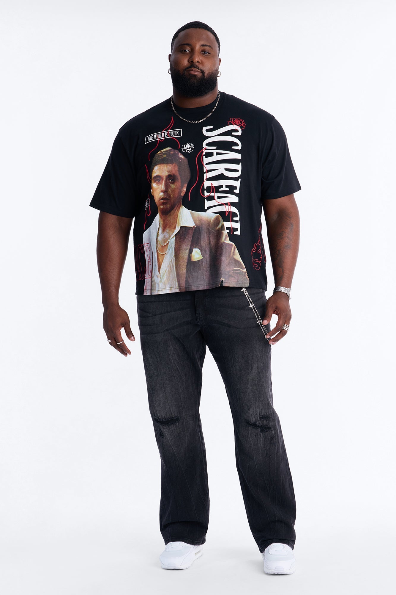 Scarface Always Tell The Truth Short Sleeve Tee - Black