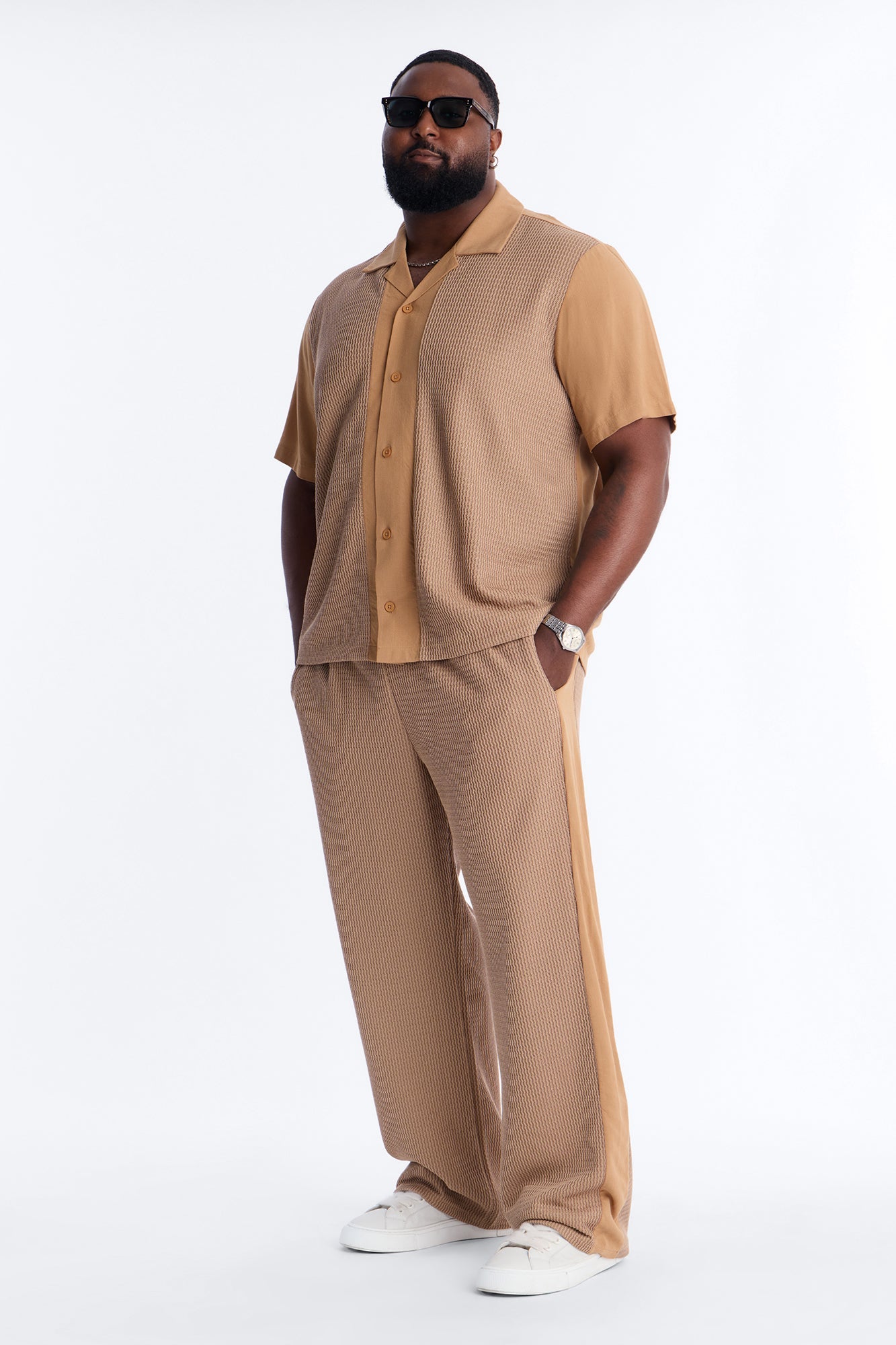 Slim Flare Brookfield Flow Pant - Tan