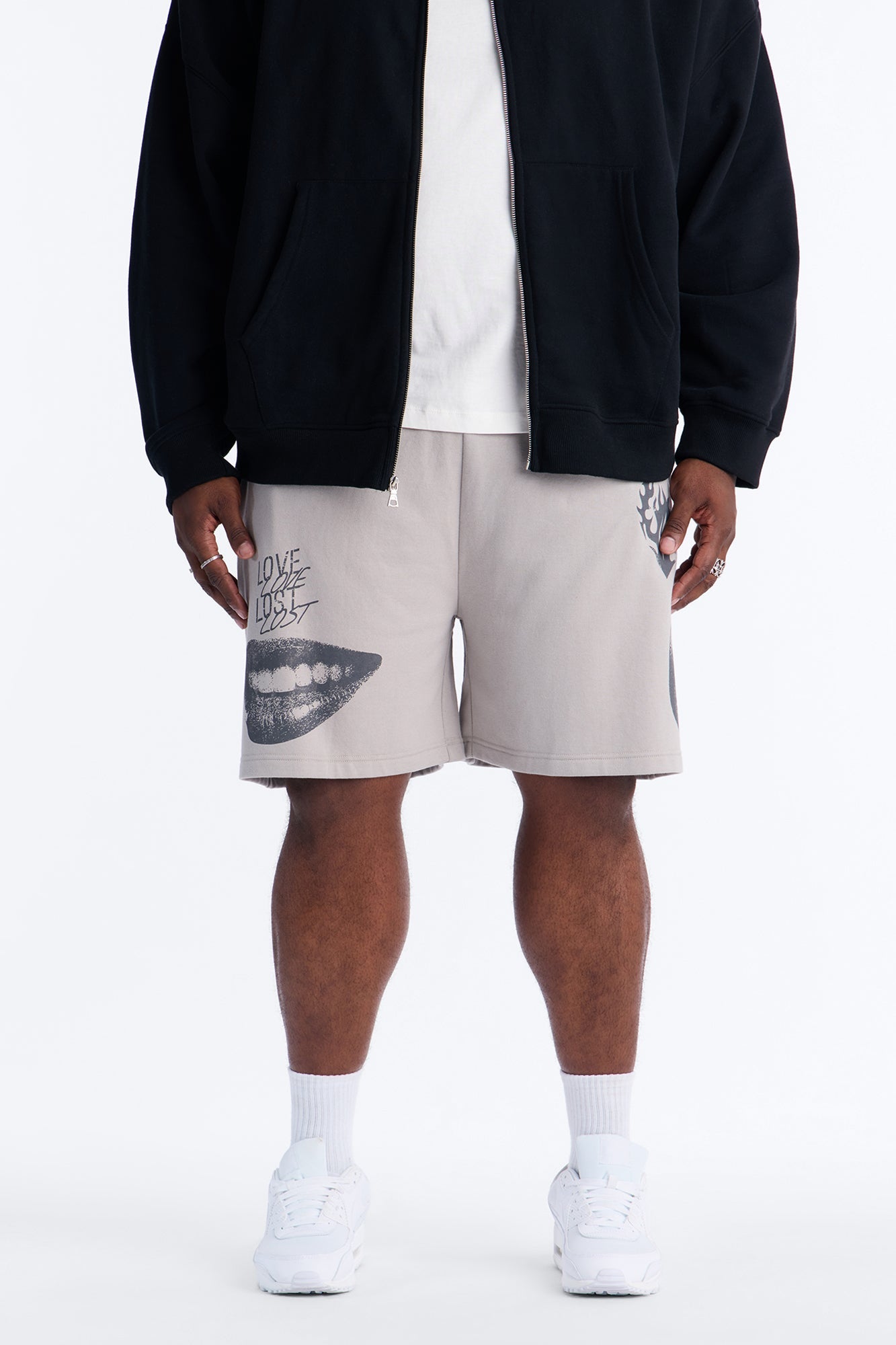 NYC College League Sweatshorts - Black