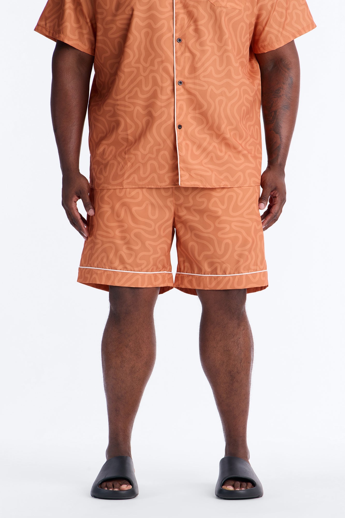Relaxed Sienna Wave Short - Orange