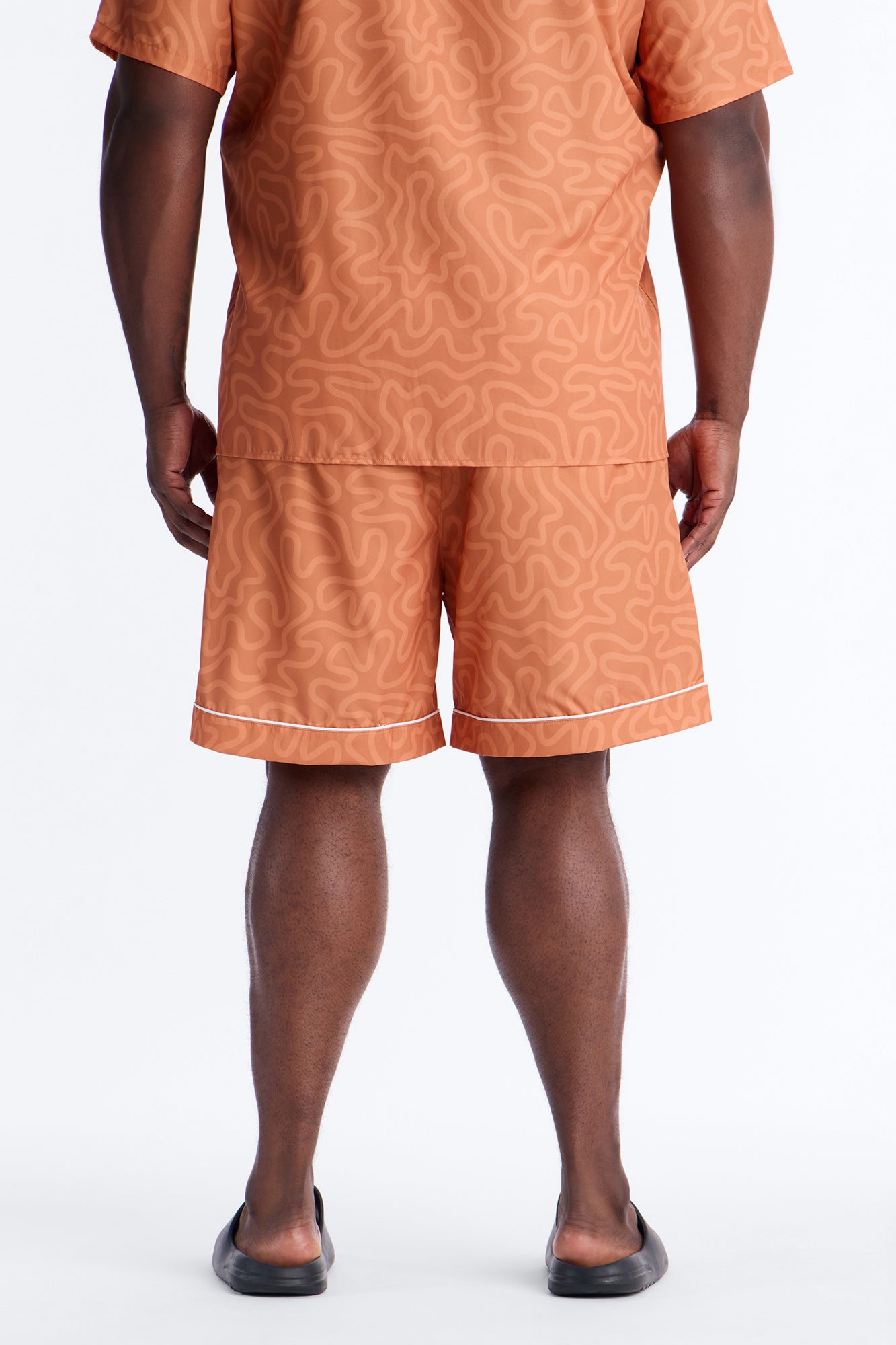 Relaxed Sienna Wave Short - Orange