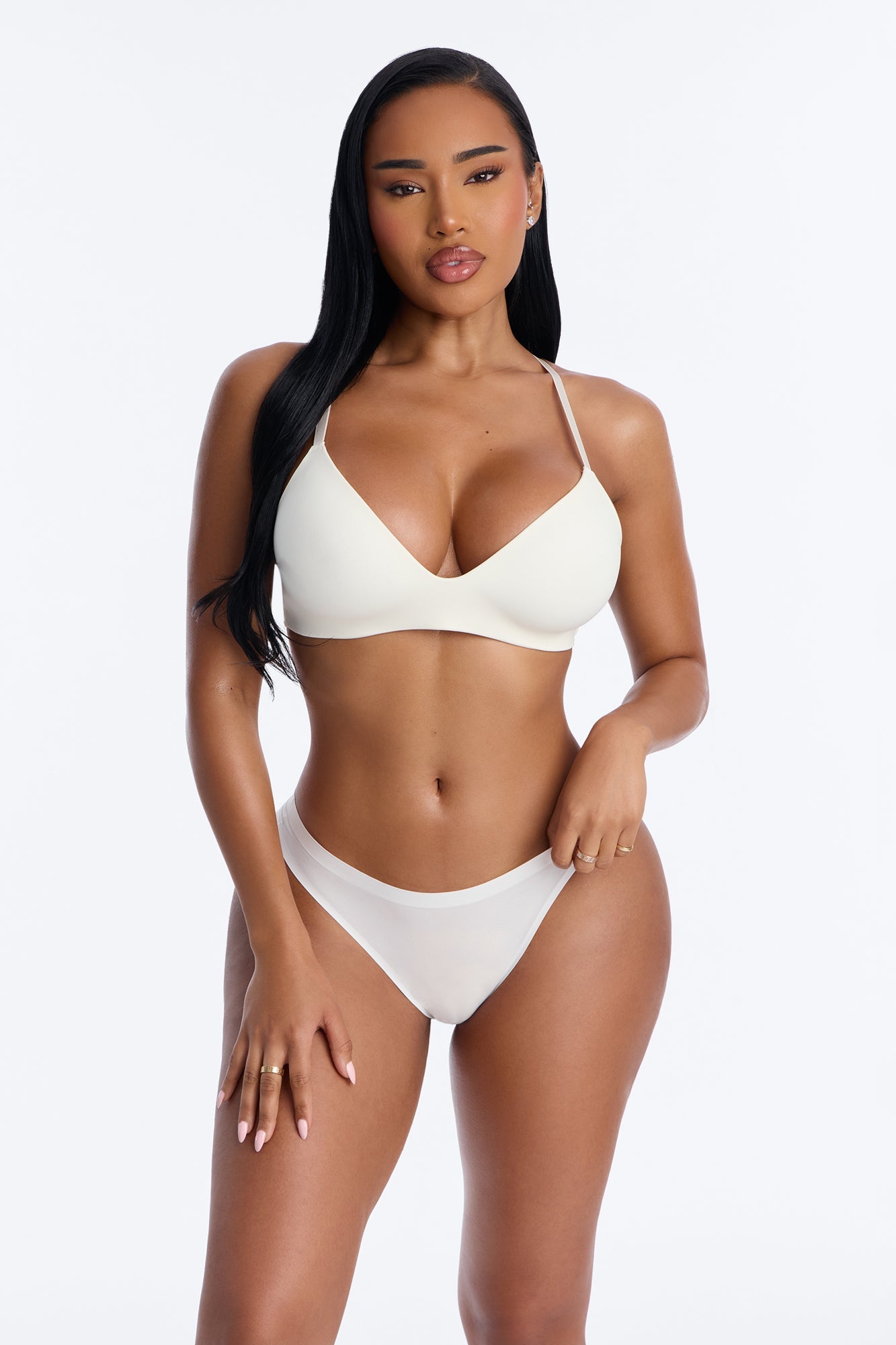 Let Me Live Wireless Bra - Marble Fashion Nova